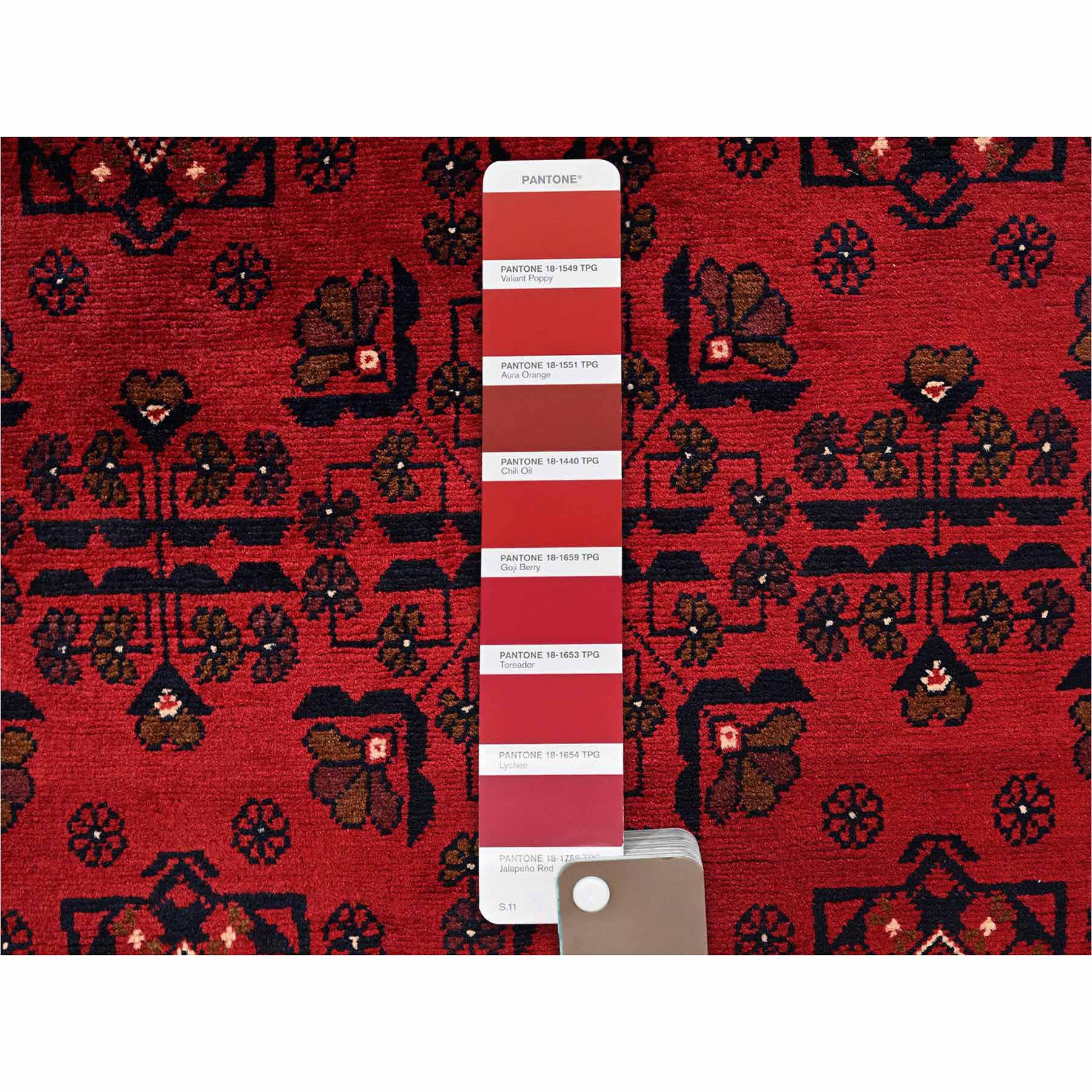Tribal-Geometric-Hand-Knotted-Rug-12260