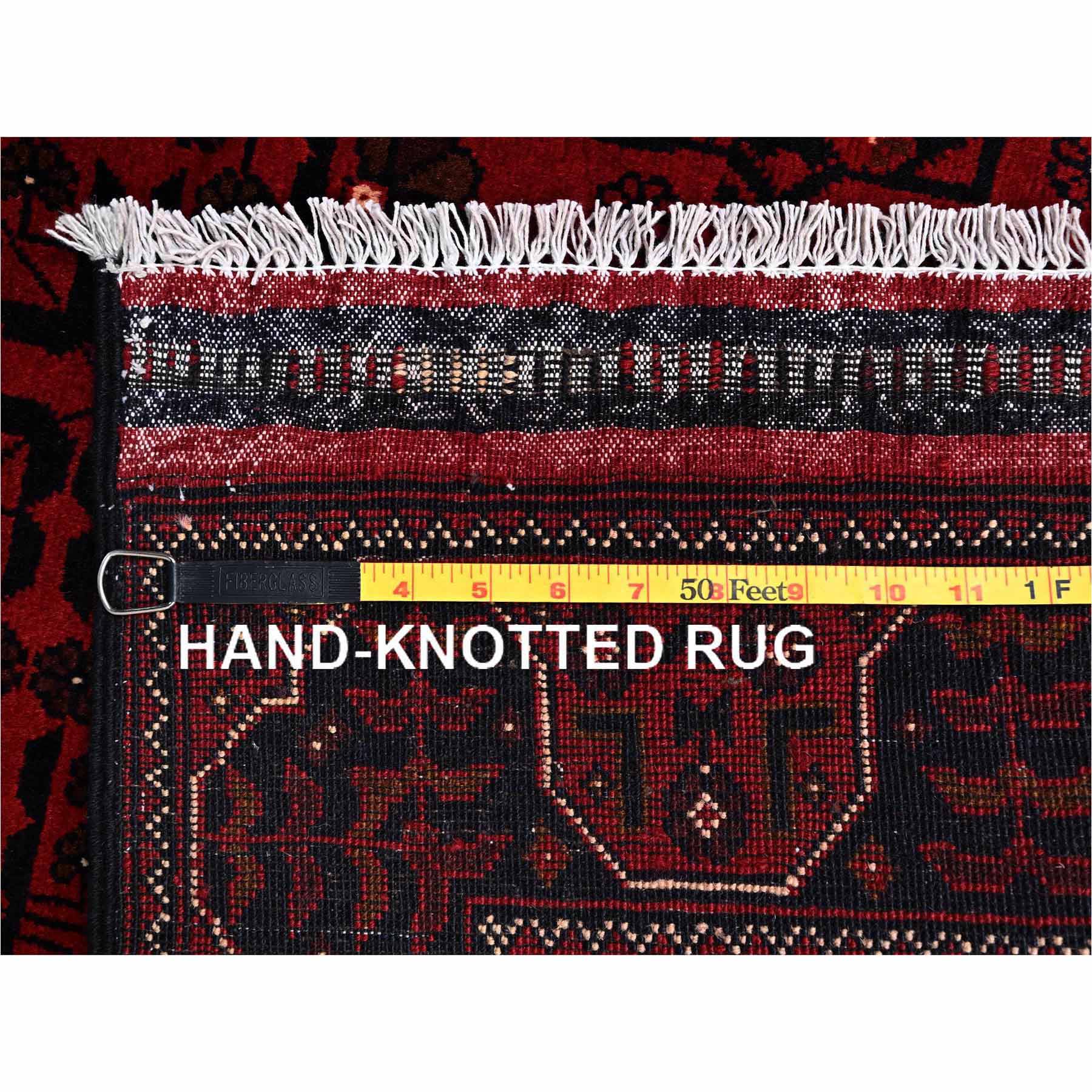 Tribal-Geometric-Hand-Knotted-Rug-12260