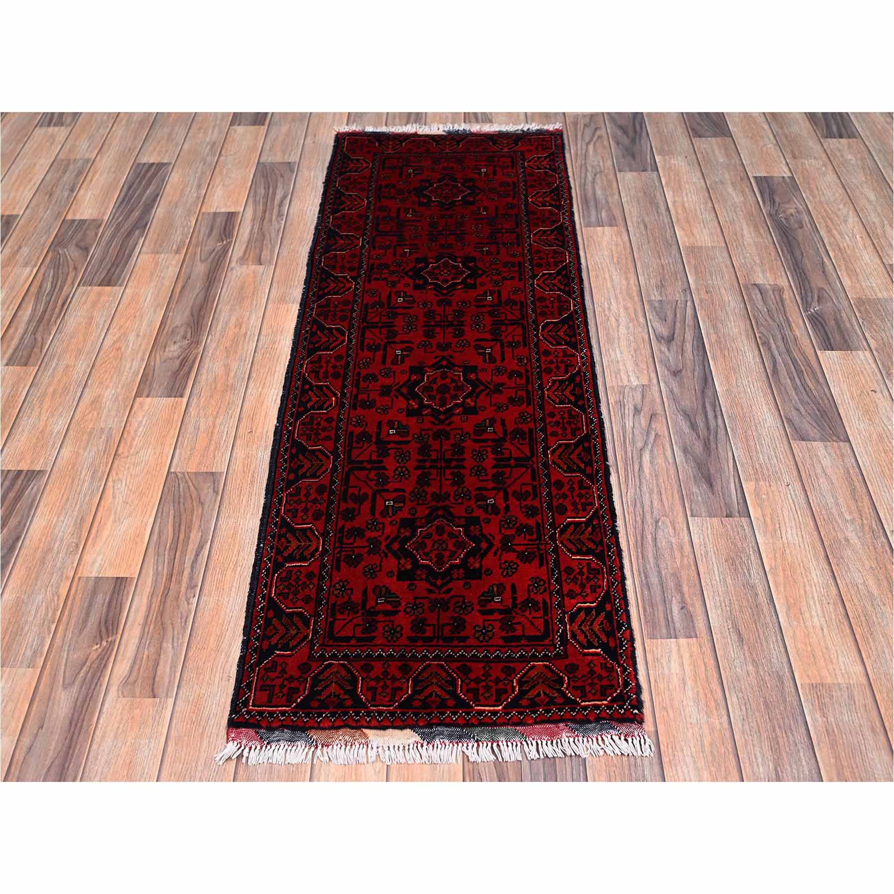 Tribal-Geometric-Hand-Knotted-Rug-12275