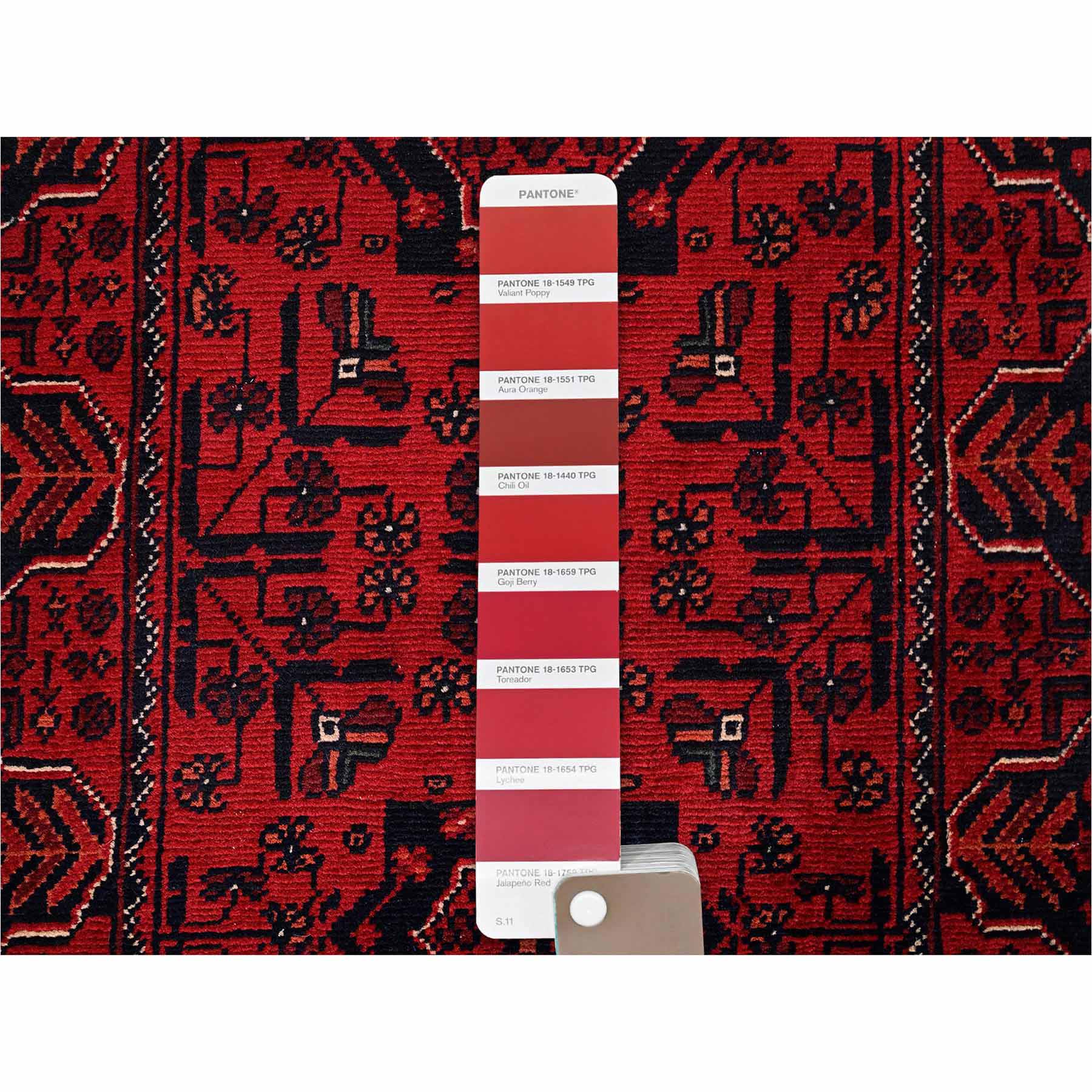 Tribal-Geometric-Hand-Knotted-Rug-12275
