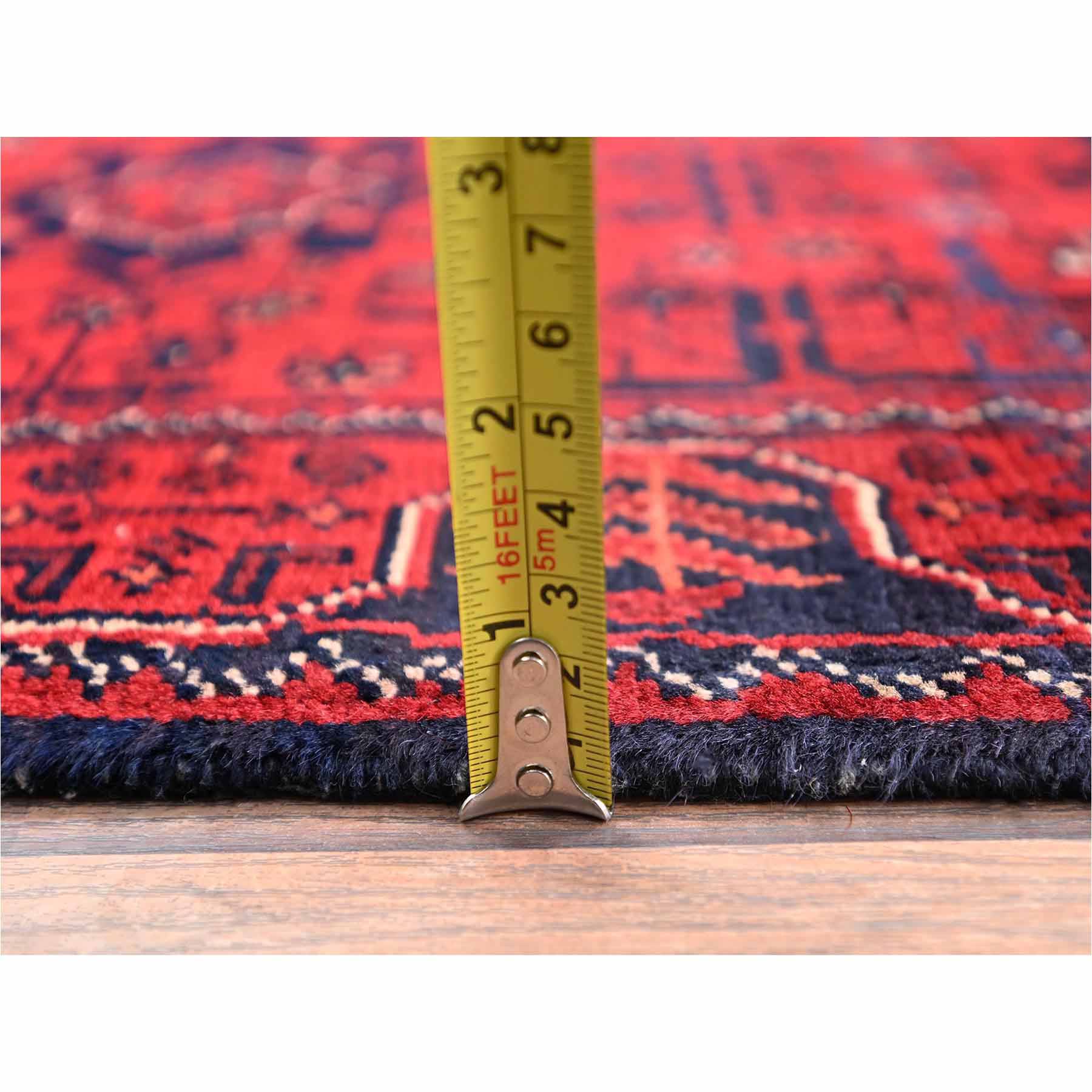 Tribal-Geometric-Hand-Knotted-Rug-12275
