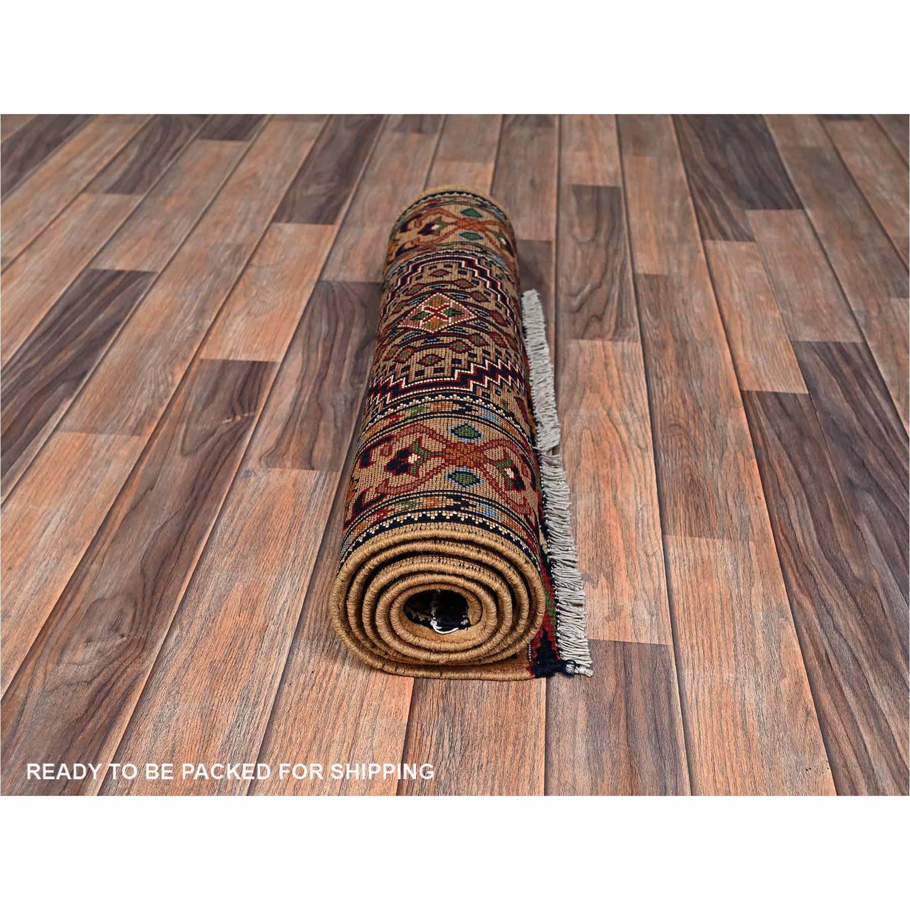 Tribal-Geometric-Hand-Knotted-Rug-12295