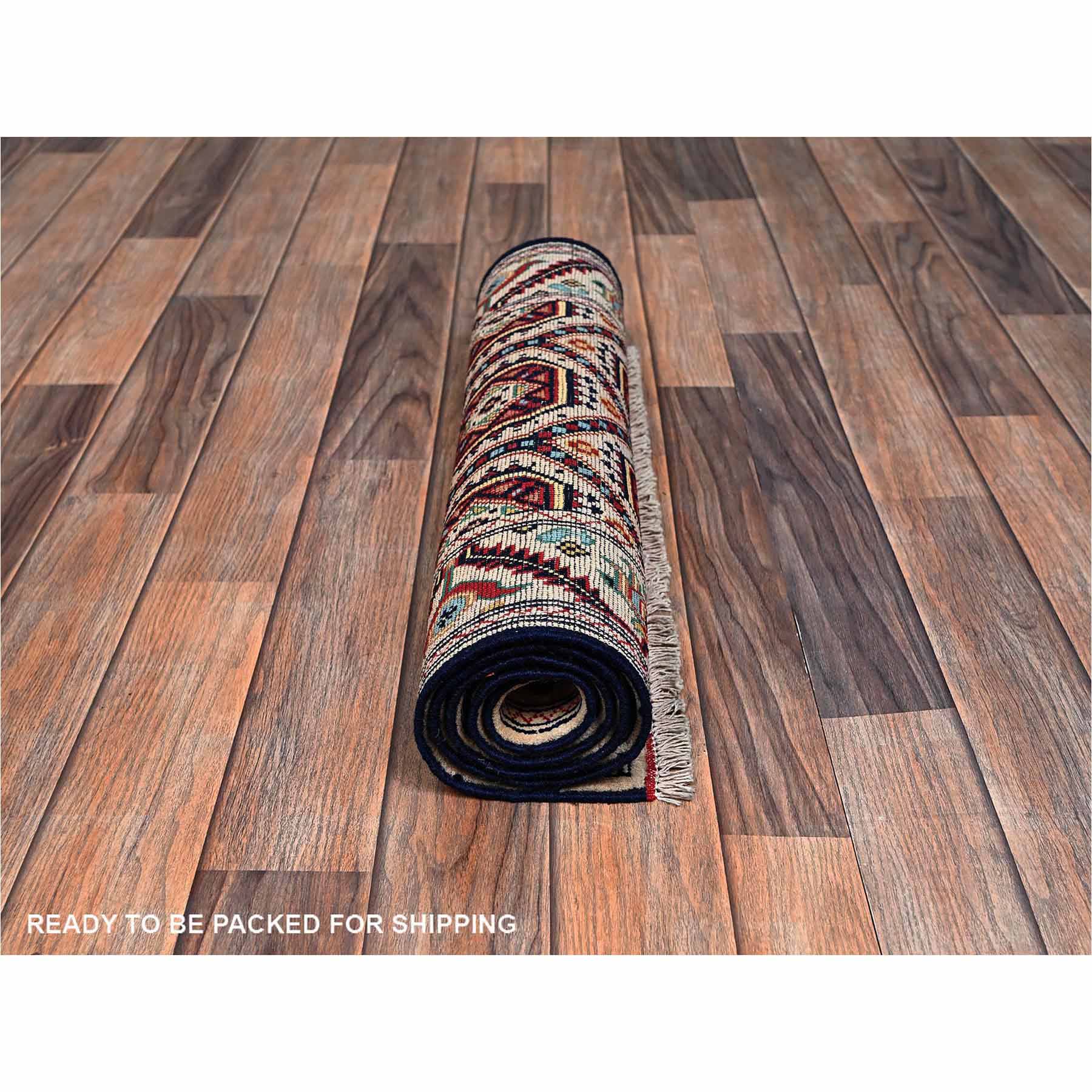 Tribal-Geometric-Hand-Knotted-Rug-12310