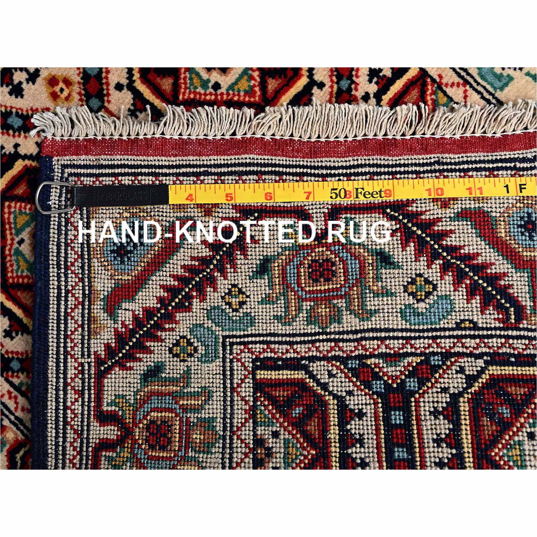 Tribal-Geometric-Hand-Knotted-Rug-12310