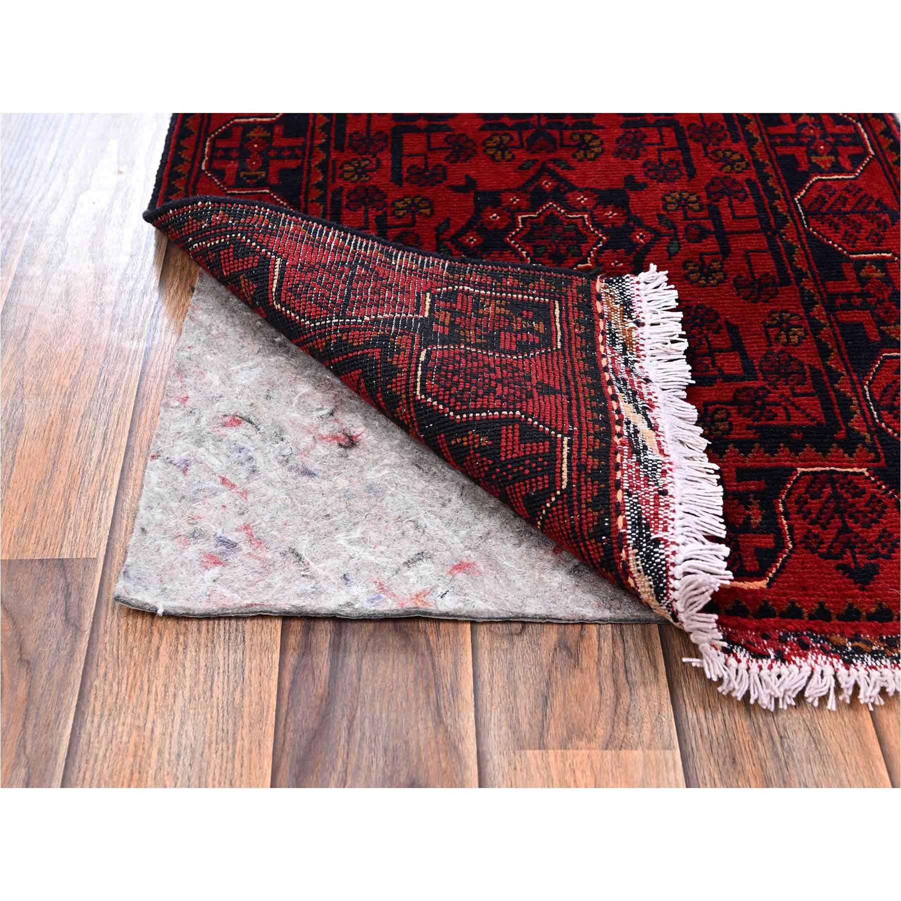 Tribal-Geometric-Hand-Knotted-Rug-12325