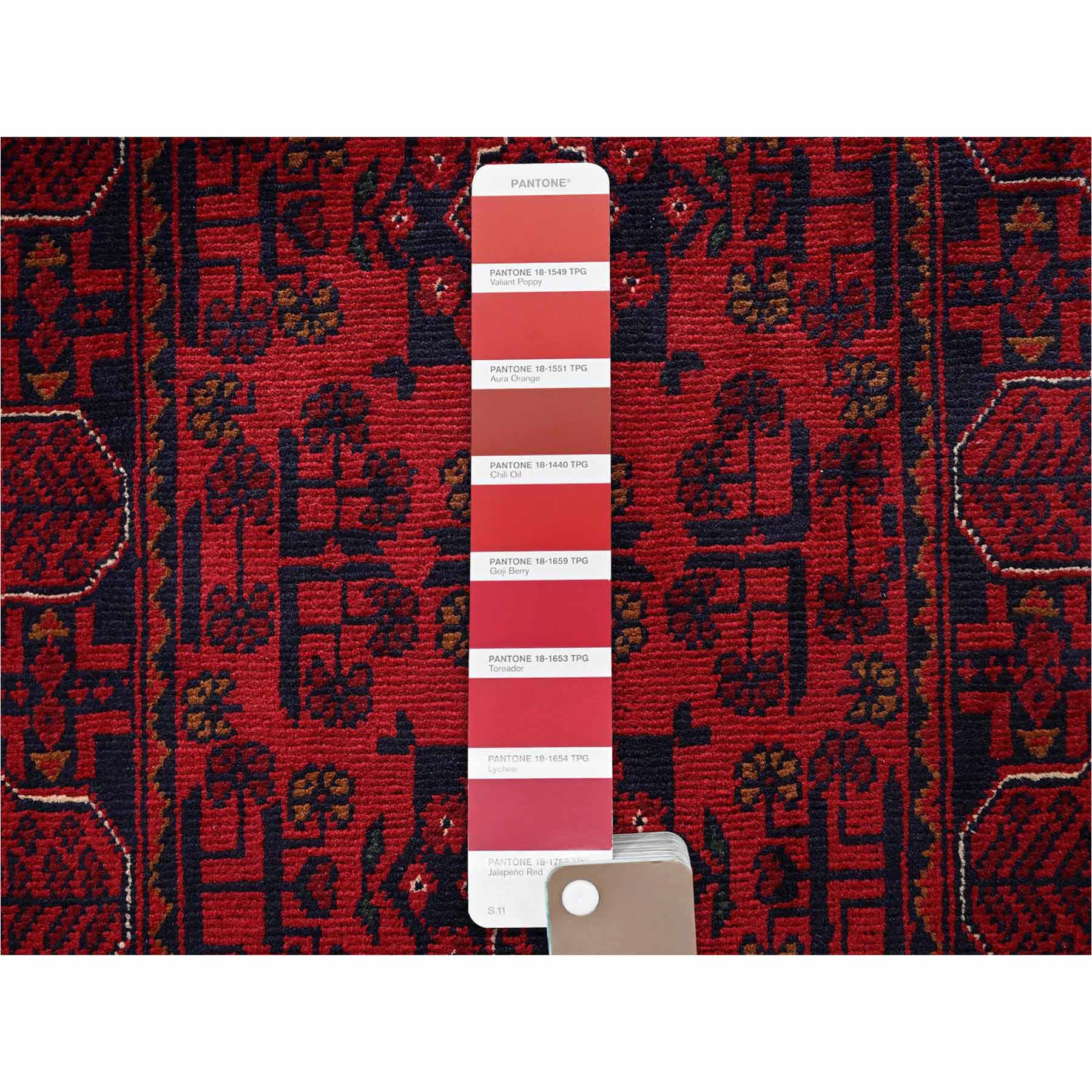 Tribal-Geometric-Hand-Knotted-Rug-12325