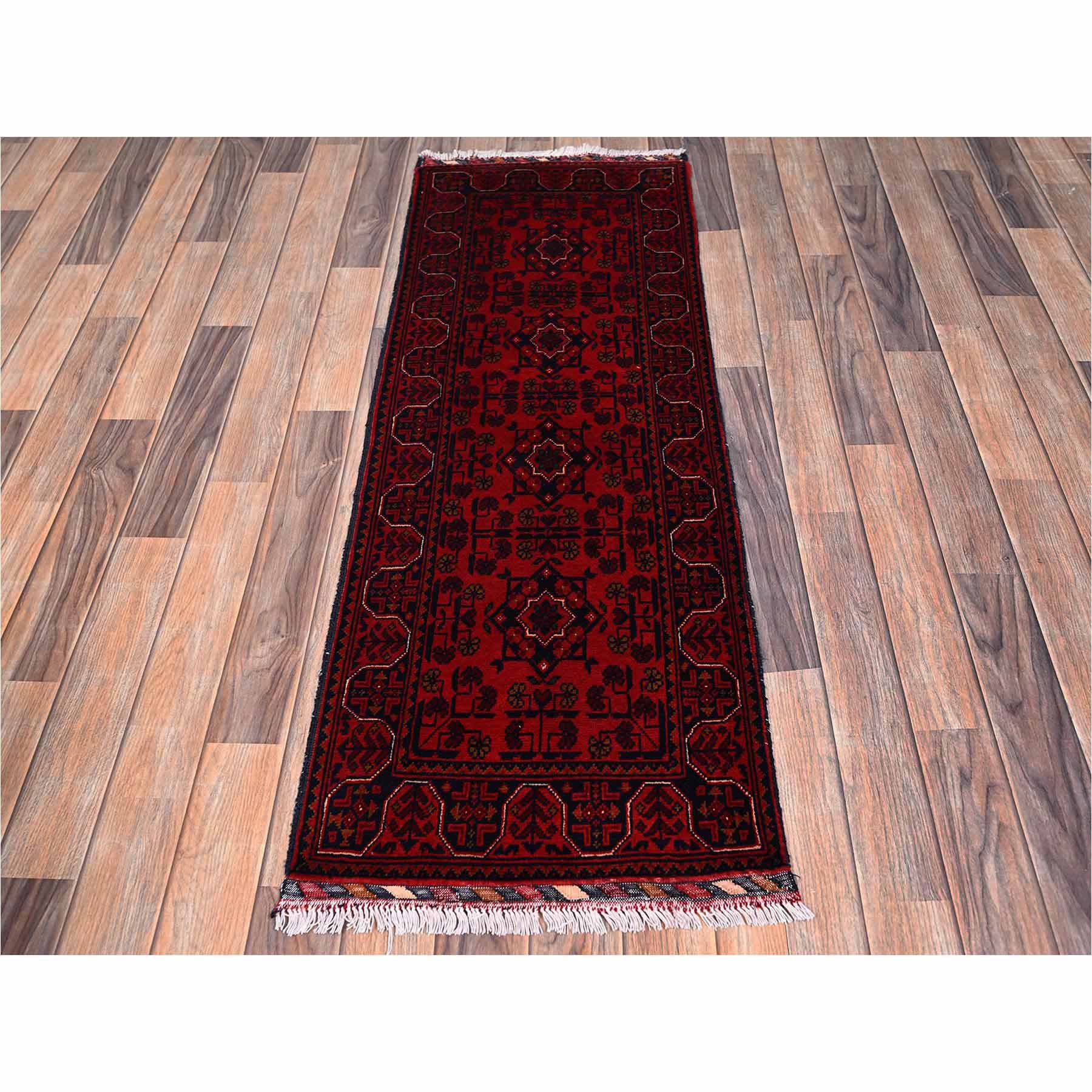 Tribal-Geometric-Hand-Knotted-Rug-12330