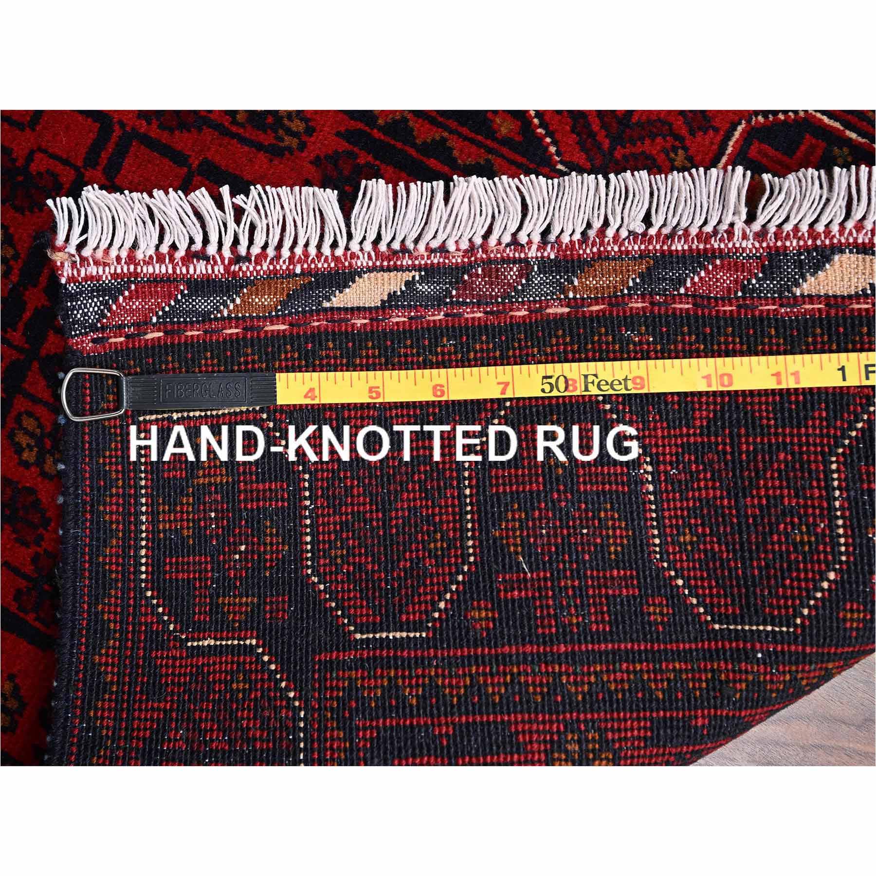 Tribal-Geometric-Hand-Knotted-Rug-12330