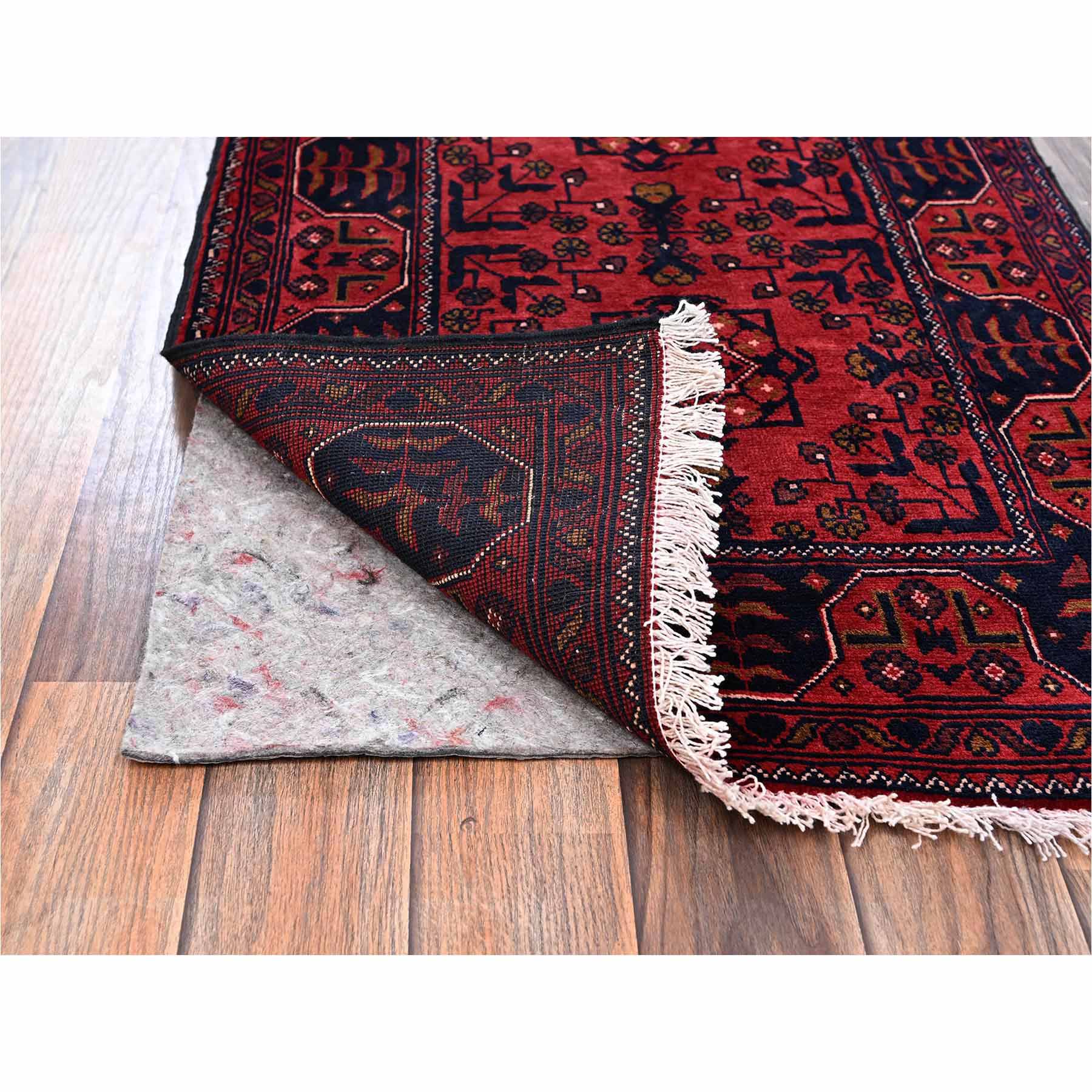 Tribal-Geometric-Hand-Knotted-Rug-12335