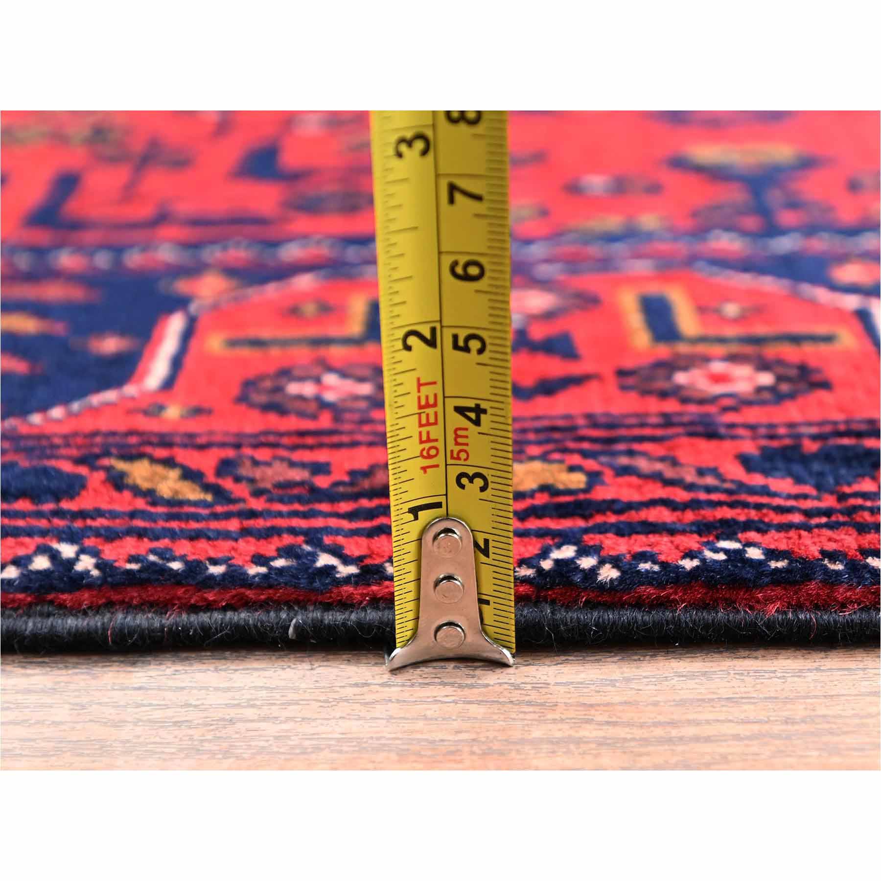 Tribal-Geometric-Hand-Knotted-Rug-12335