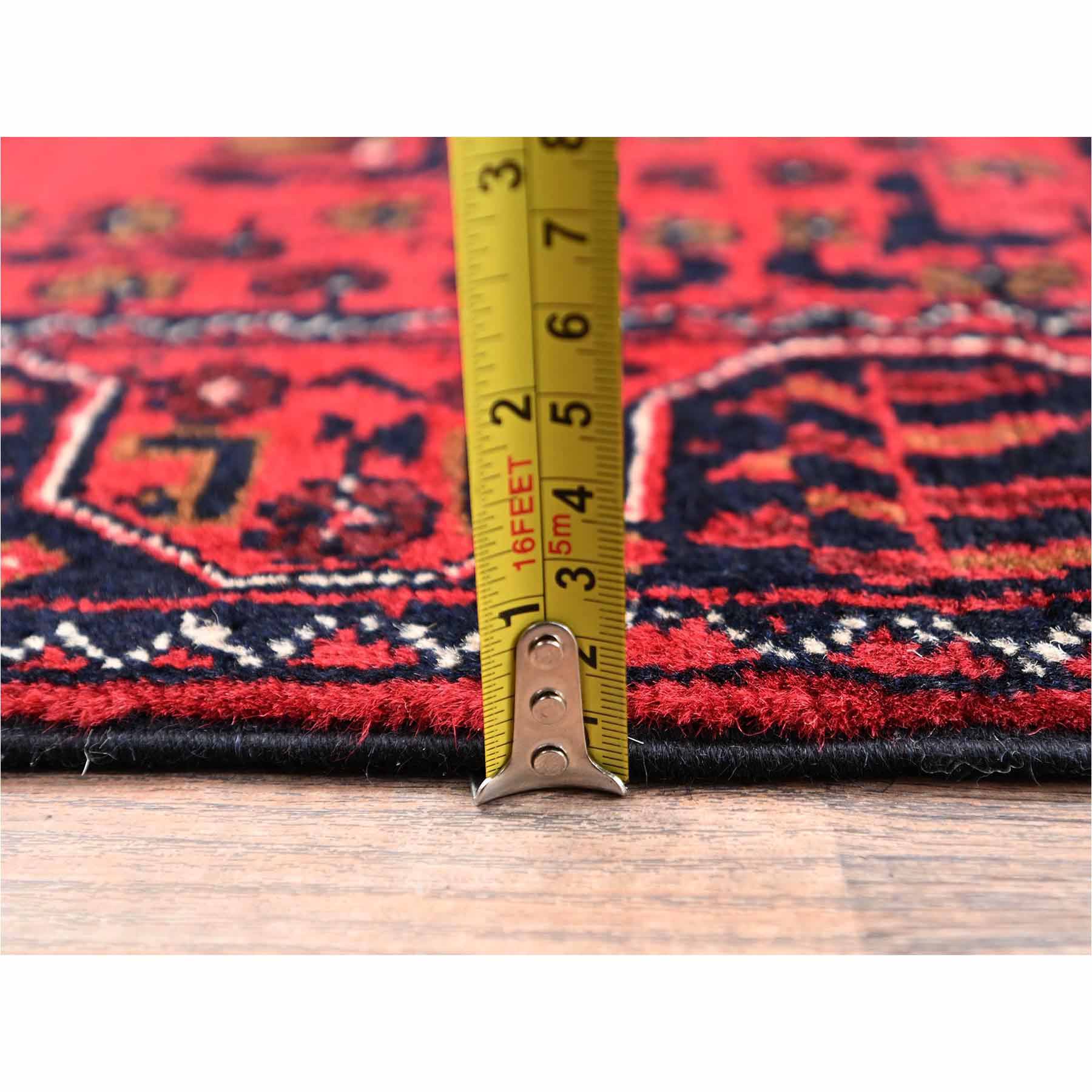 Tribal-Geometric-Hand-Knotted-Rug-12345