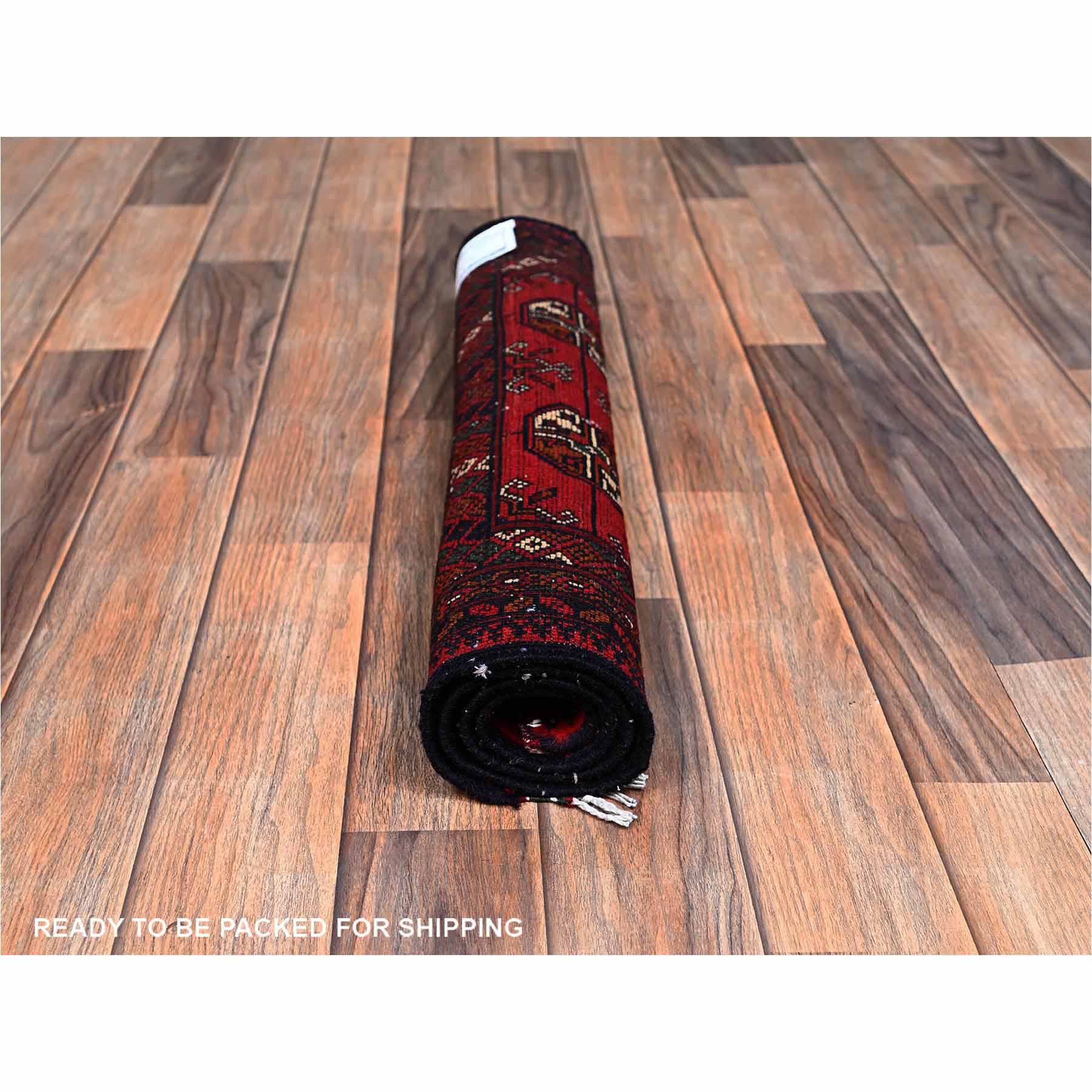 Tribal-Geometric-Hand-Knotted-Rug-12350