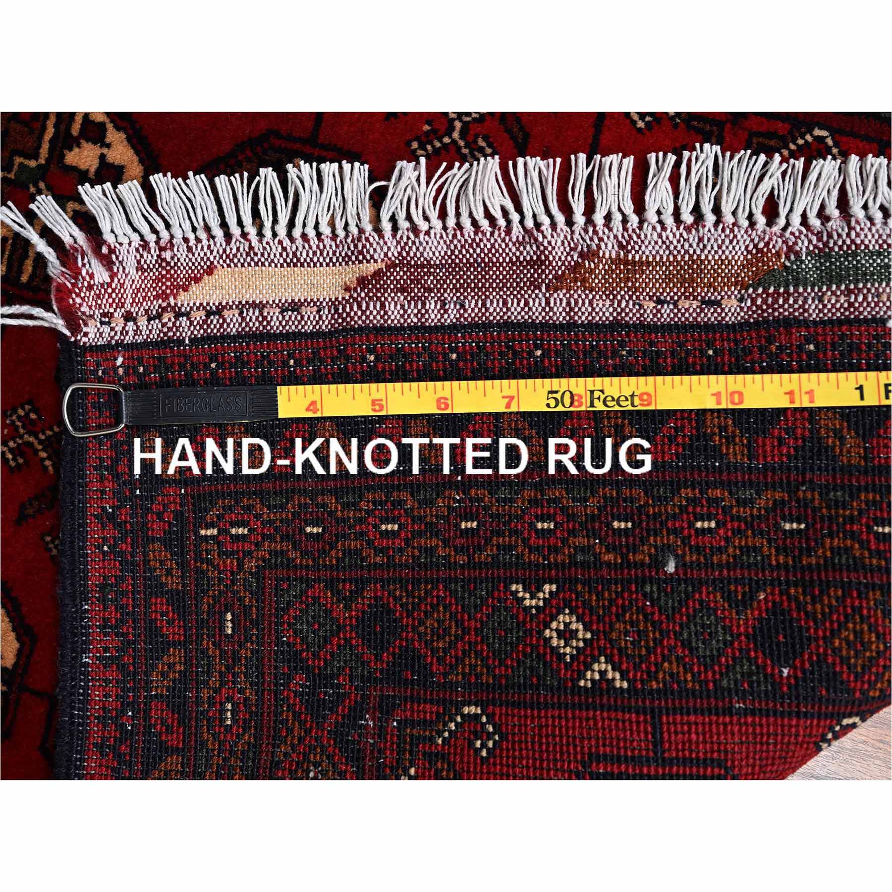 Tribal-Geometric-Hand-Knotted-Rug-12350