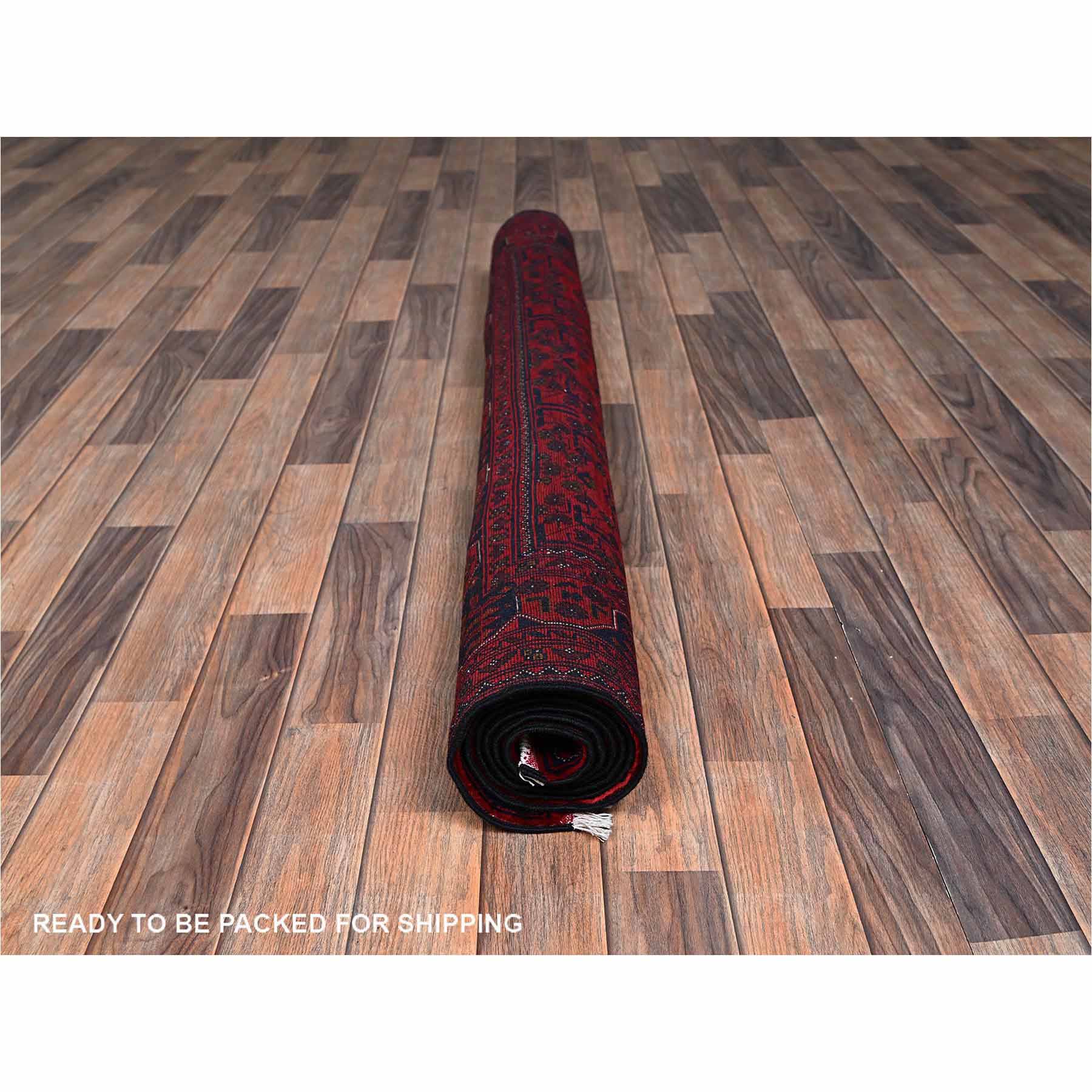 Tribal-Geometric-Hand-Knotted-Rug-12360