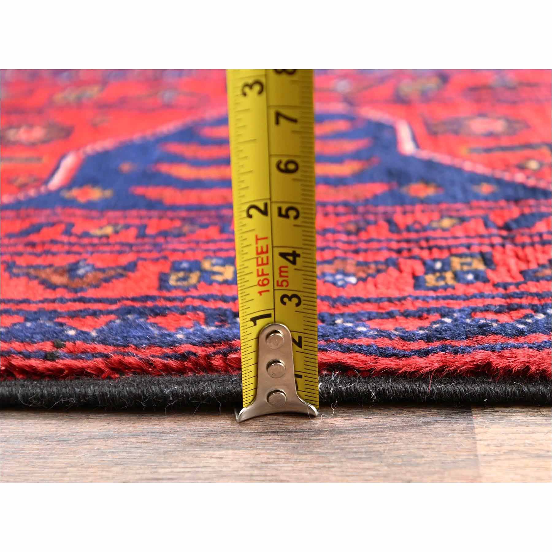 Tribal-Geometric-Hand-Knotted-Rug-12360