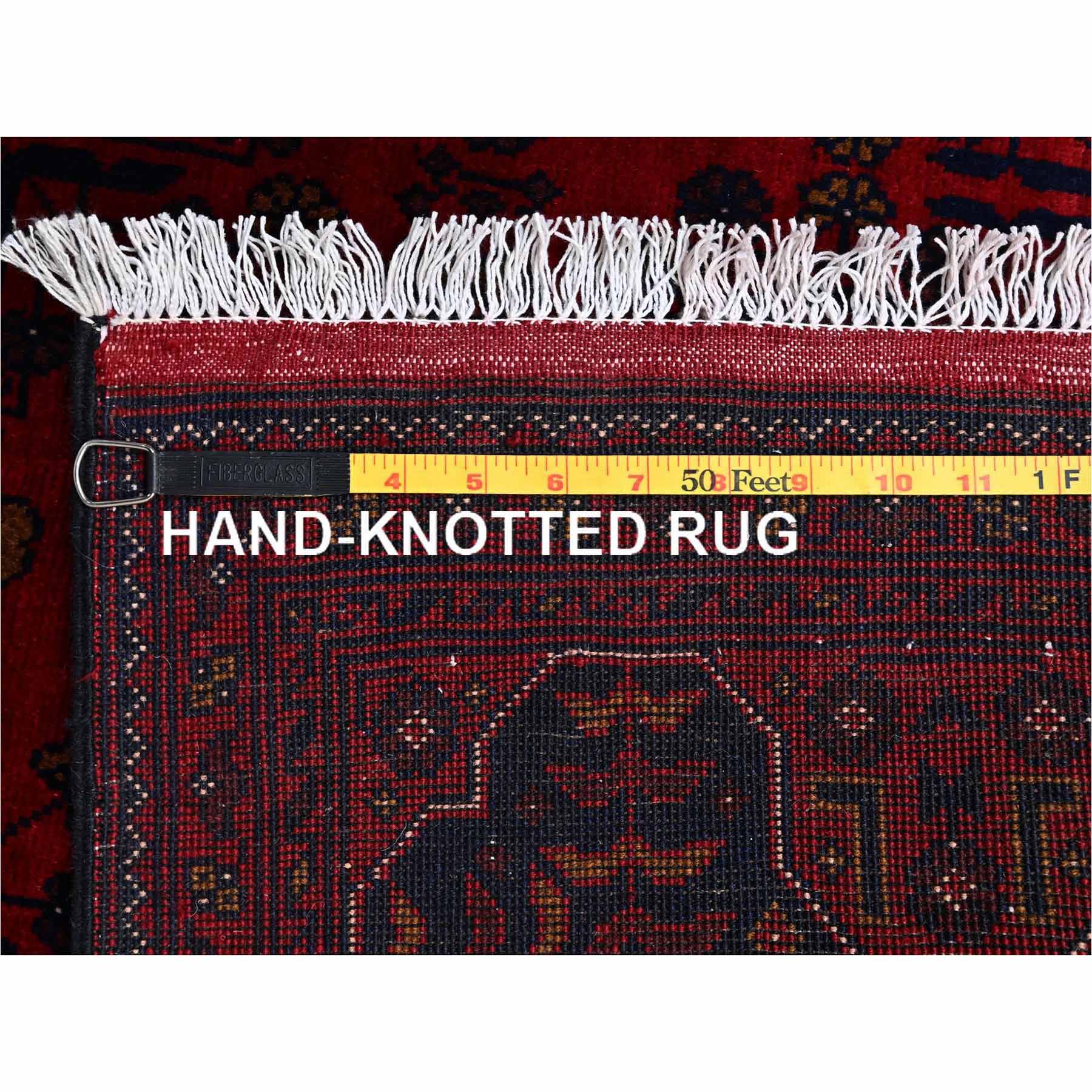 Tribal-Geometric-Hand-Knotted-Rug-12360