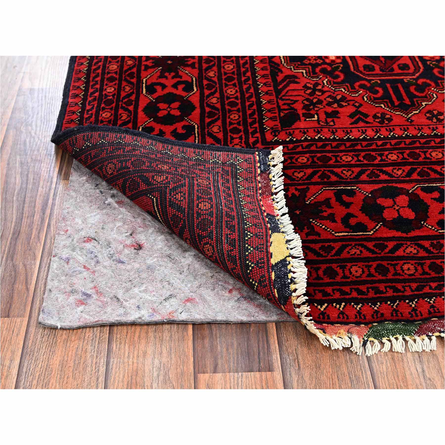 Tribal-Geometric-Hand-Knotted-Rug-12365