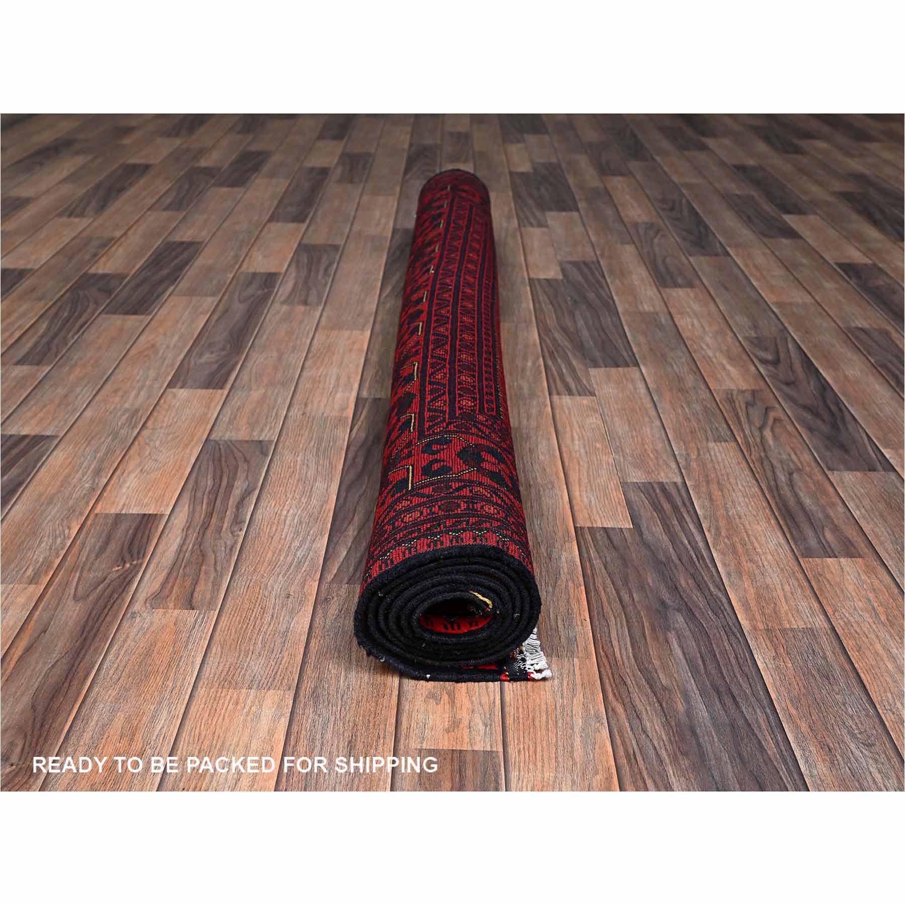 Tribal-Geometric-Hand-Knotted-Rug-12370