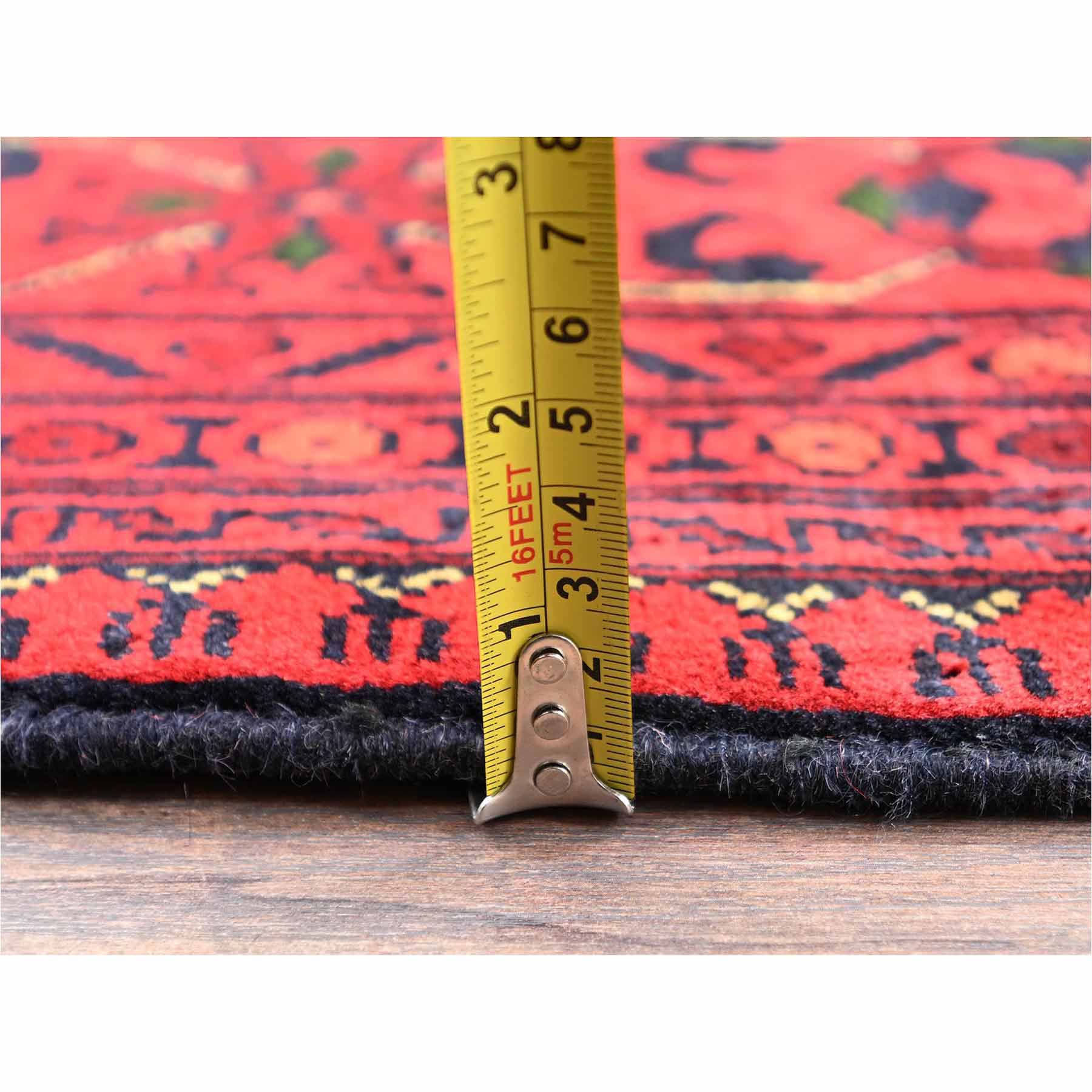 Tribal-Geometric-Hand-Knotted-Rug-12370