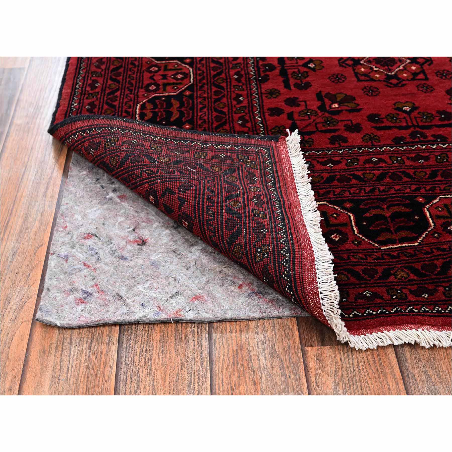 Tribal-Geometric-Hand-Knotted-Rug-12375