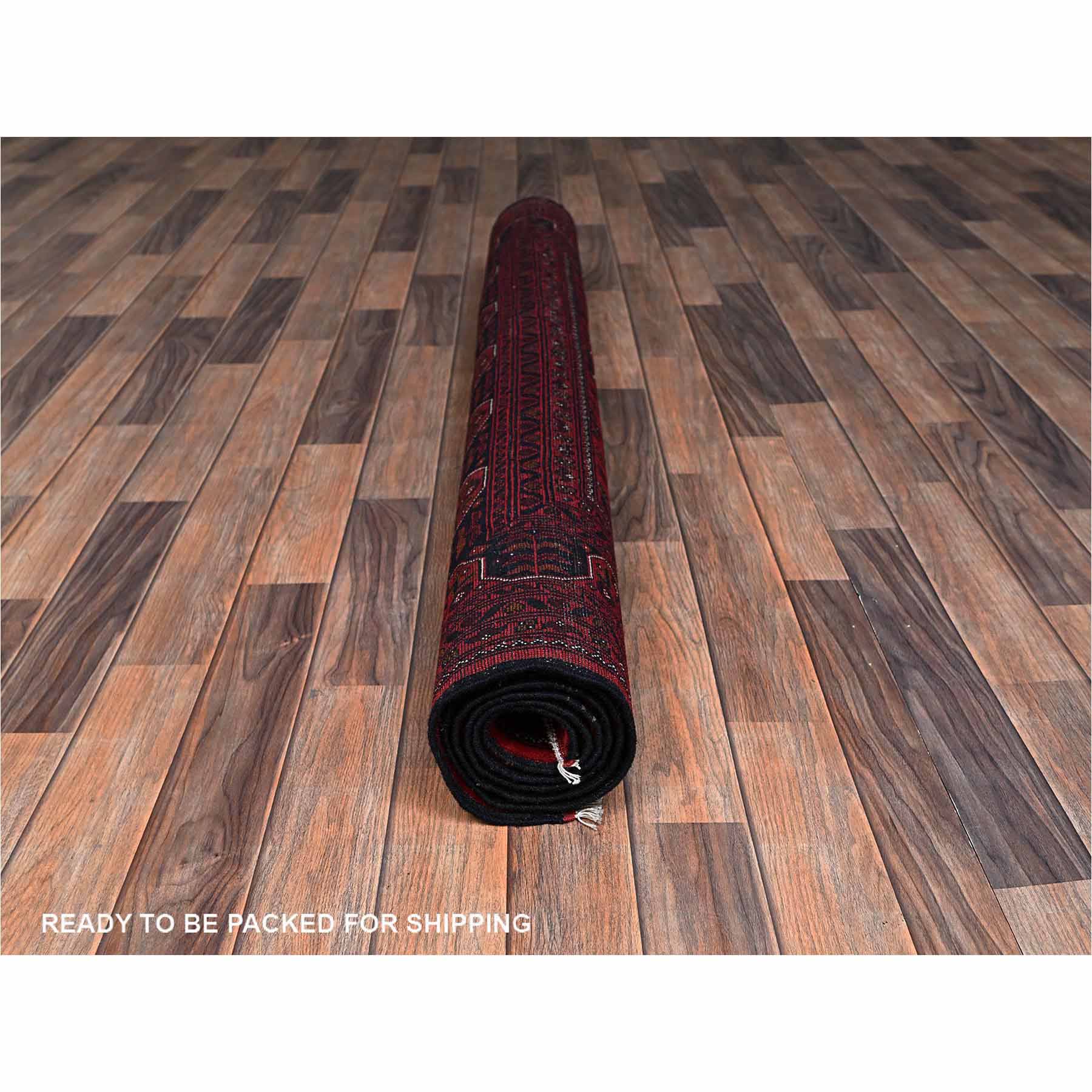 Tribal-Geometric-Hand-Knotted-Rug-12375