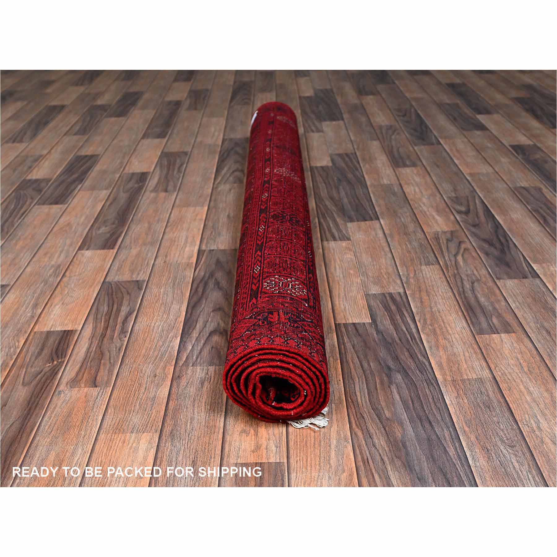 Tribal-Geometric-Hand-Knotted-Rug-12380