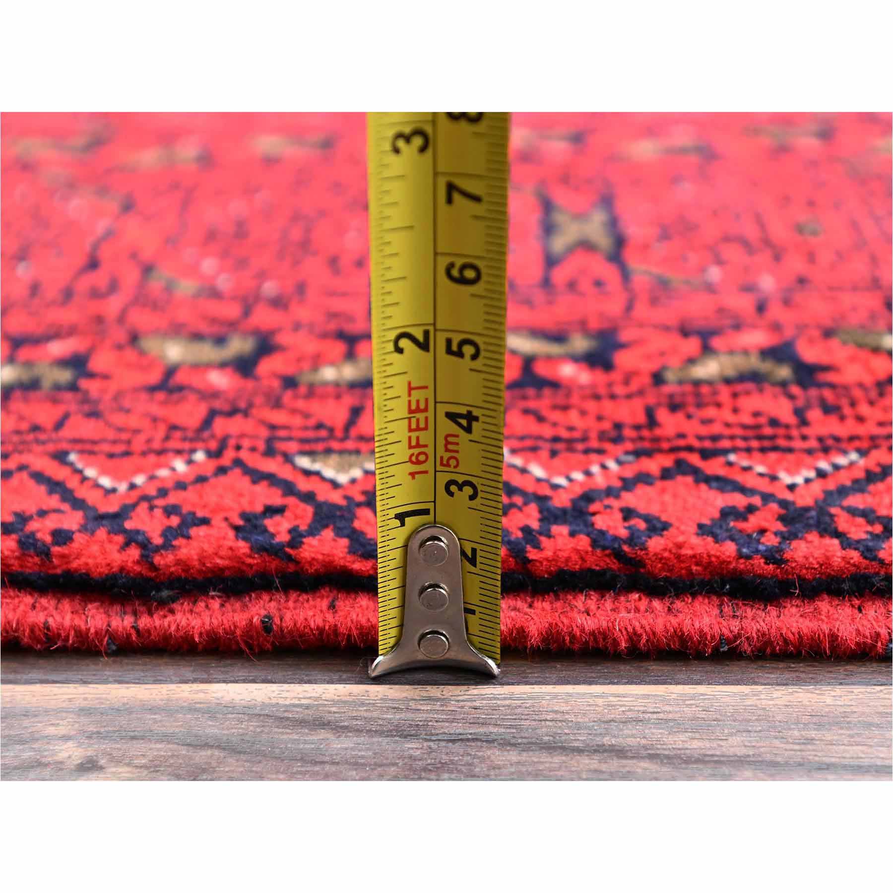 Tribal-Geometric-Hand-Knotted-Rug-12385