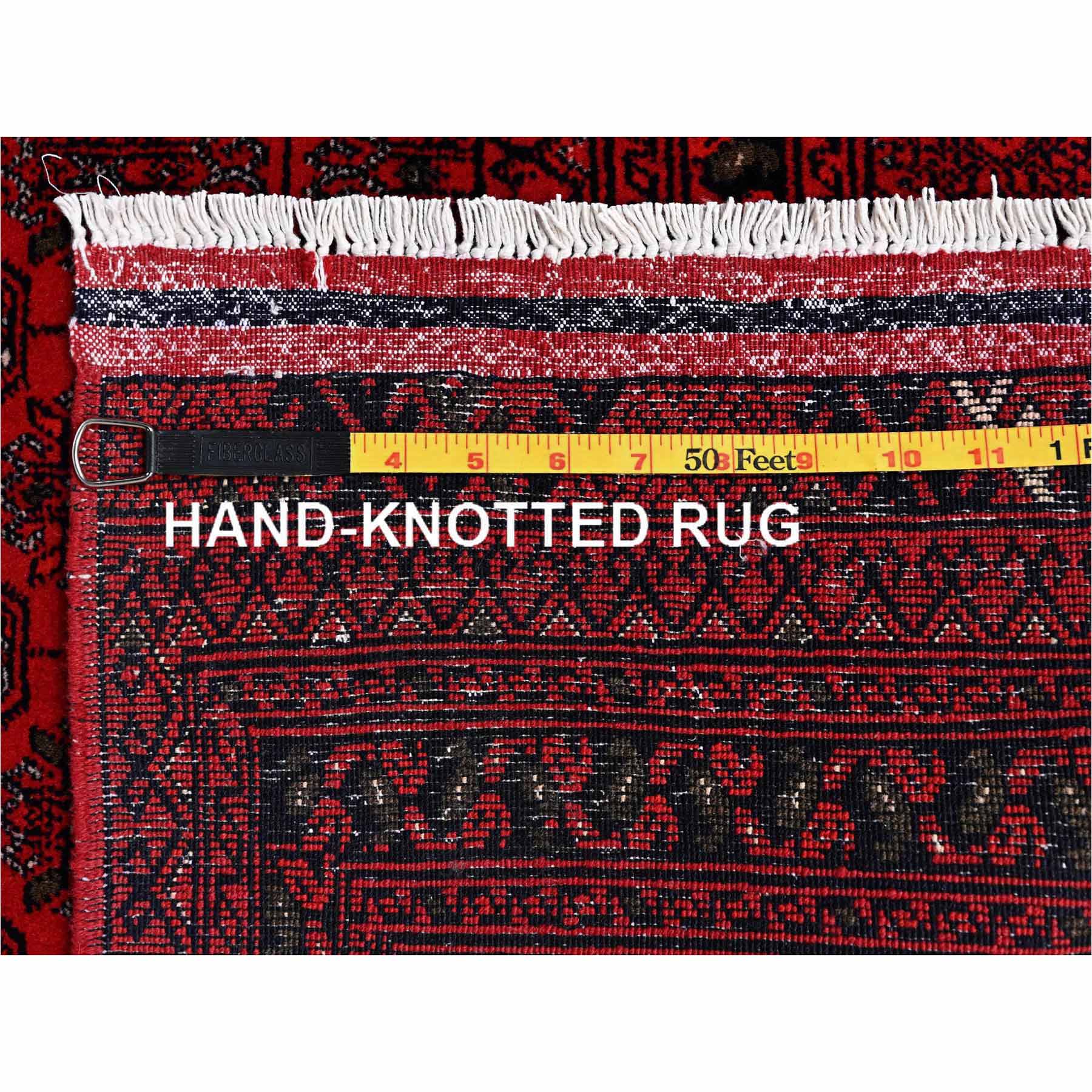 Tribal-Geometric-Hand-Knotted-Rug-12385