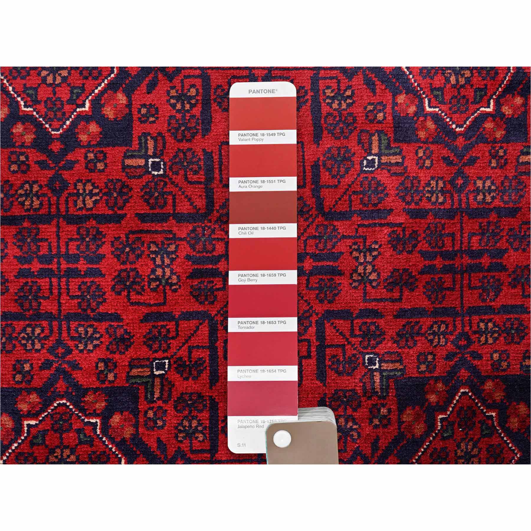 Tribal-Geometric-Hand-Knotted-Rug-12405