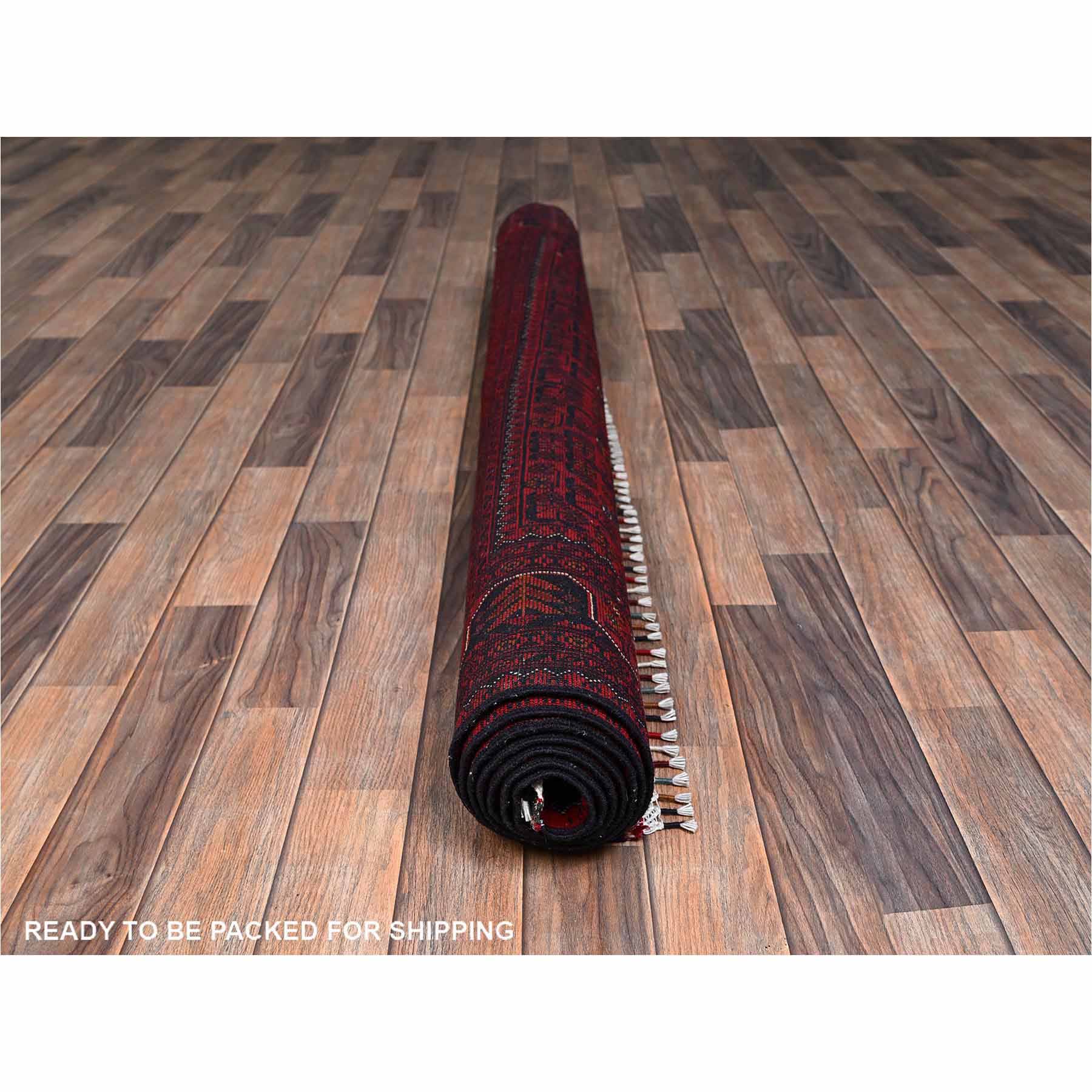 Tribal-Geometric-Hand-Knotted-Rug-12405