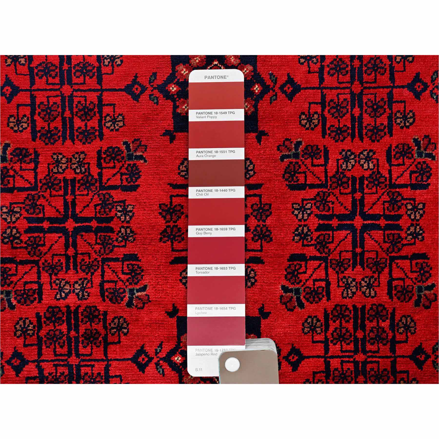 Tribal-Geometric-Hand-Knotted-Rug-12410