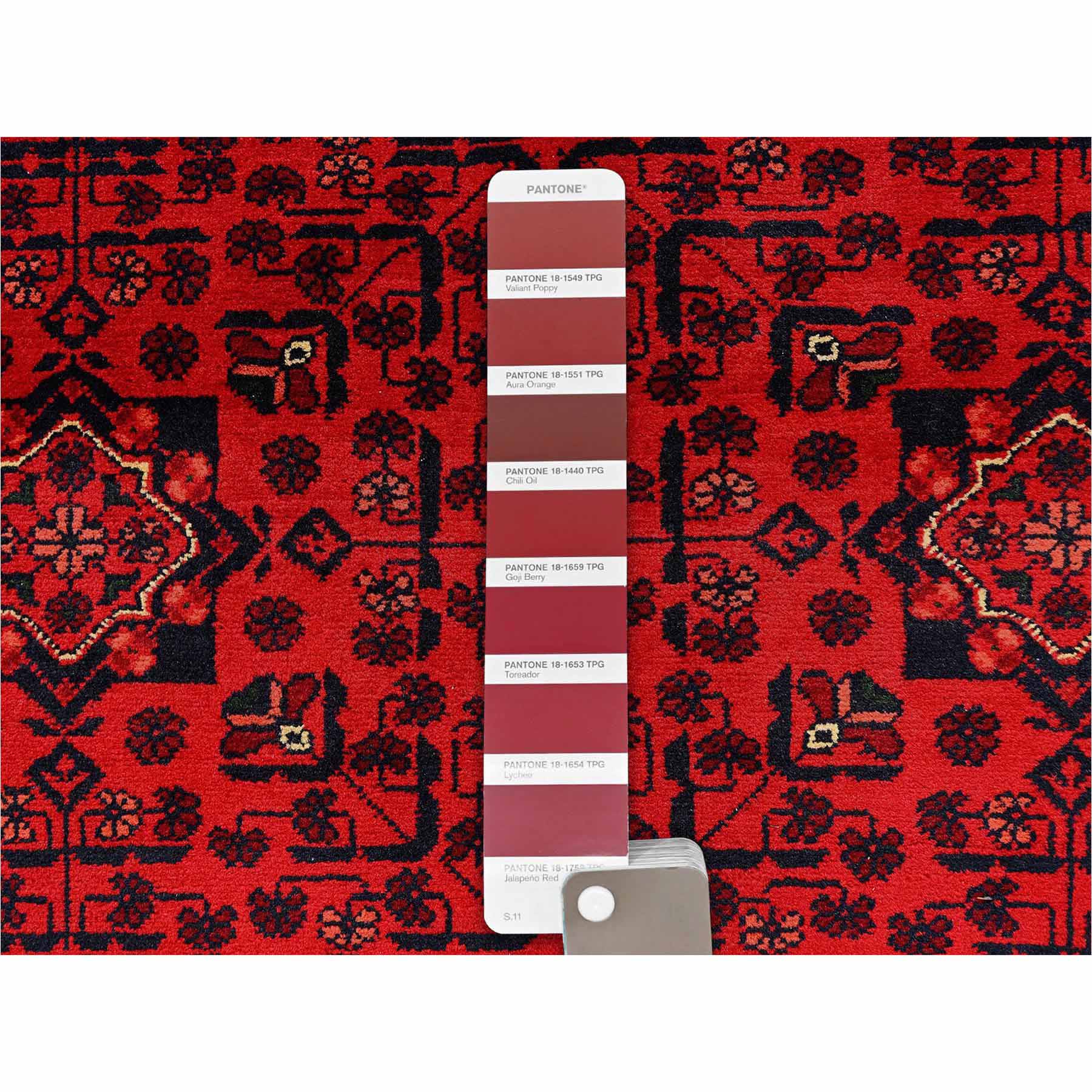 Tribal-Geometric-Hand-Knotted-Rug-12415