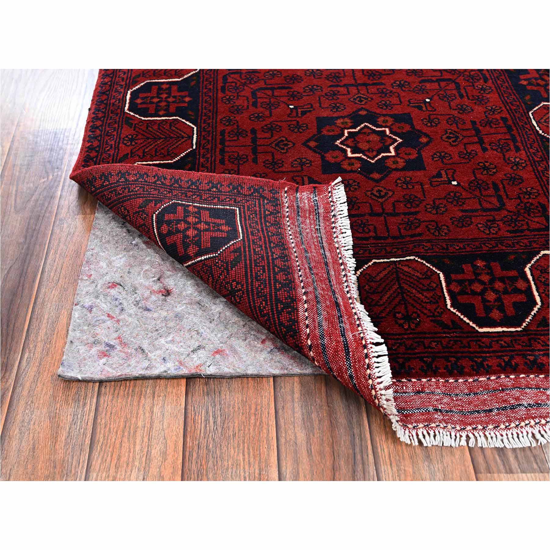 Tribal-Geometric-Hand-Knotted-Rug-12420