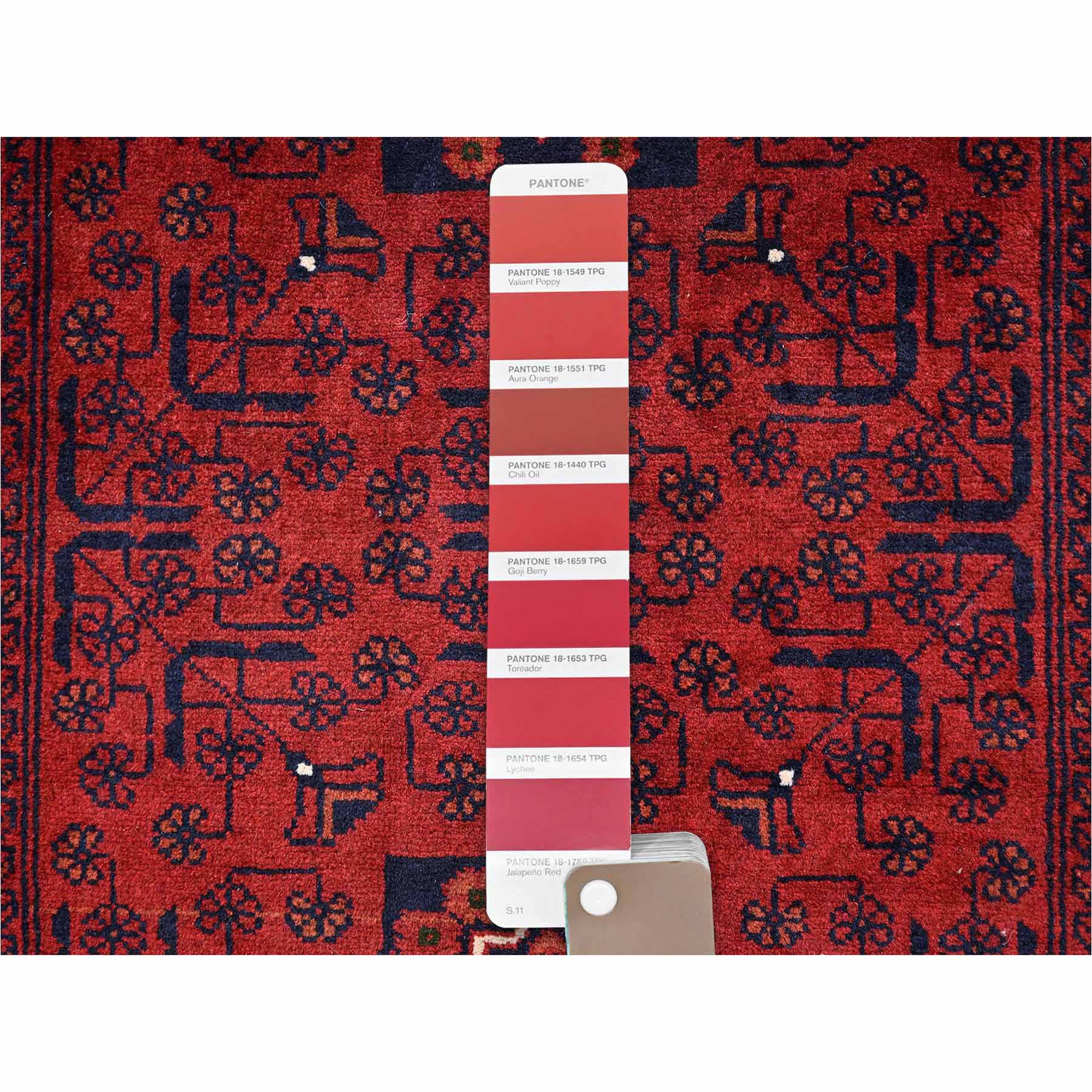 Tribal-Geometric-Hand-Knotted-Rug-12420