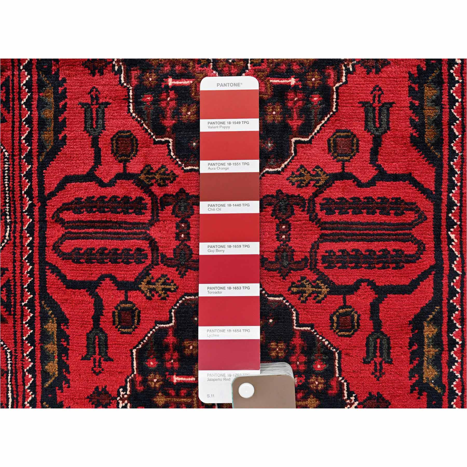 Tribal-Geometric-Hand-Knotted-Rug-12425