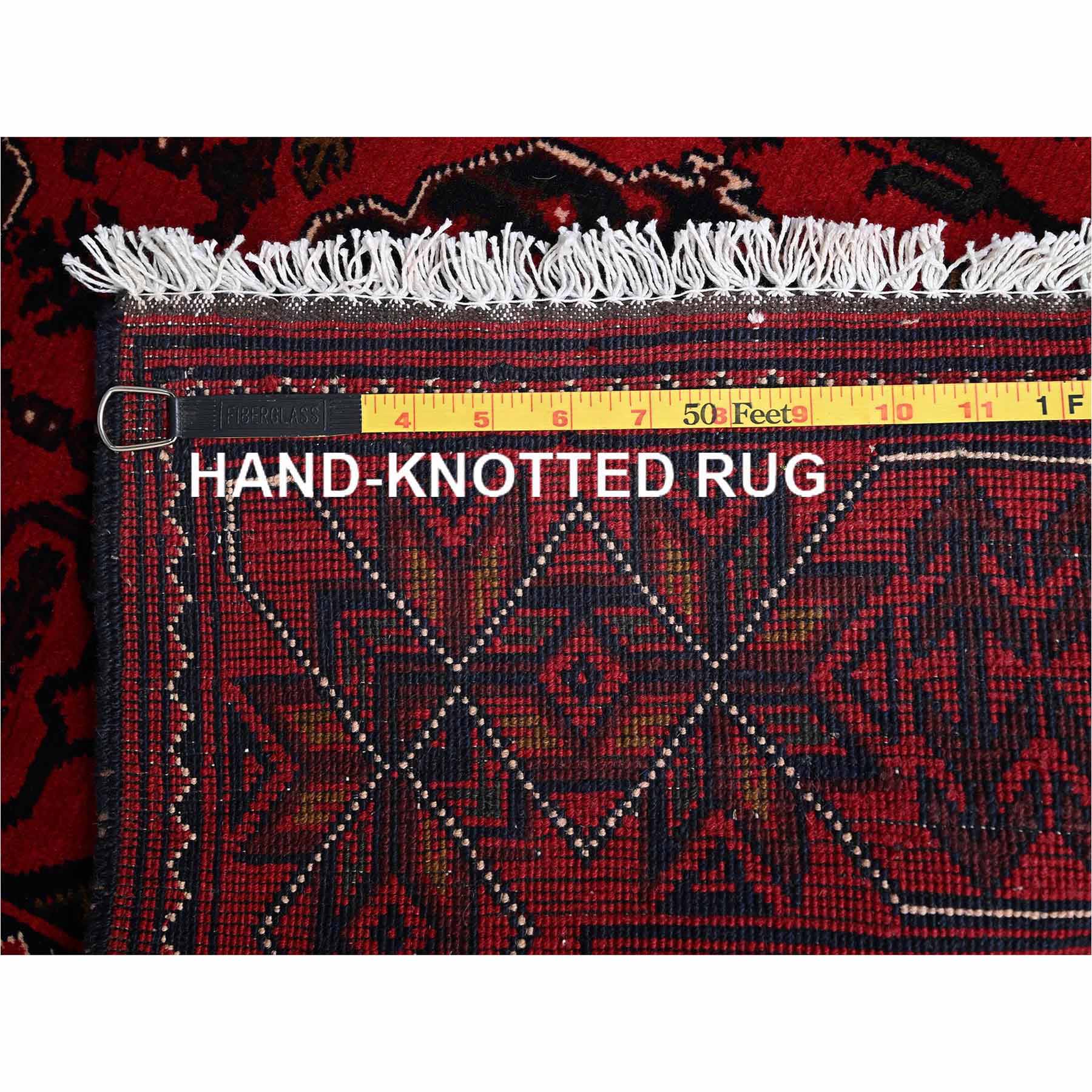 Tribal-Geometric-Hand-Knotted-Rug-12425