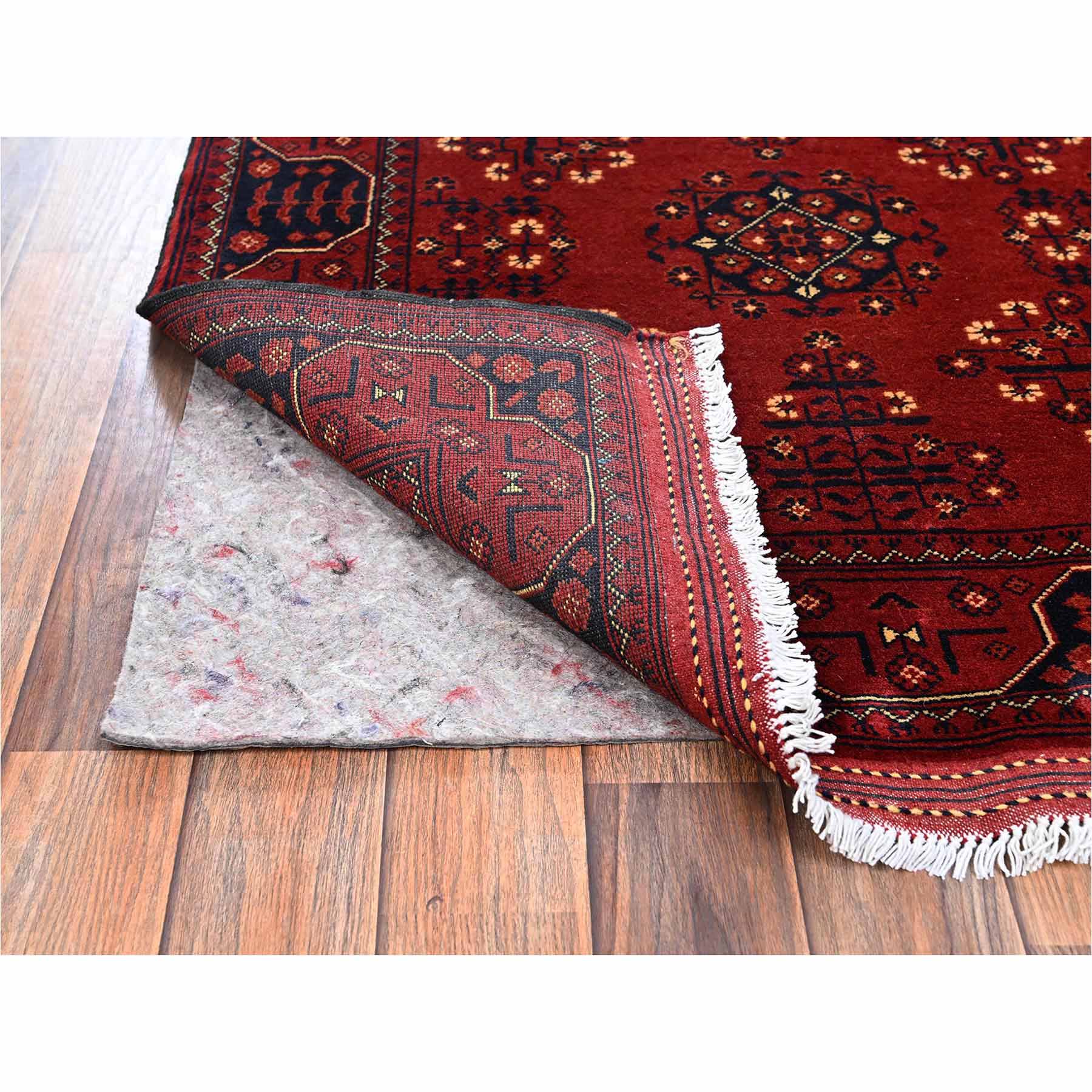 Tribal-Geometric-Hand-Knotted-Rug-12430
