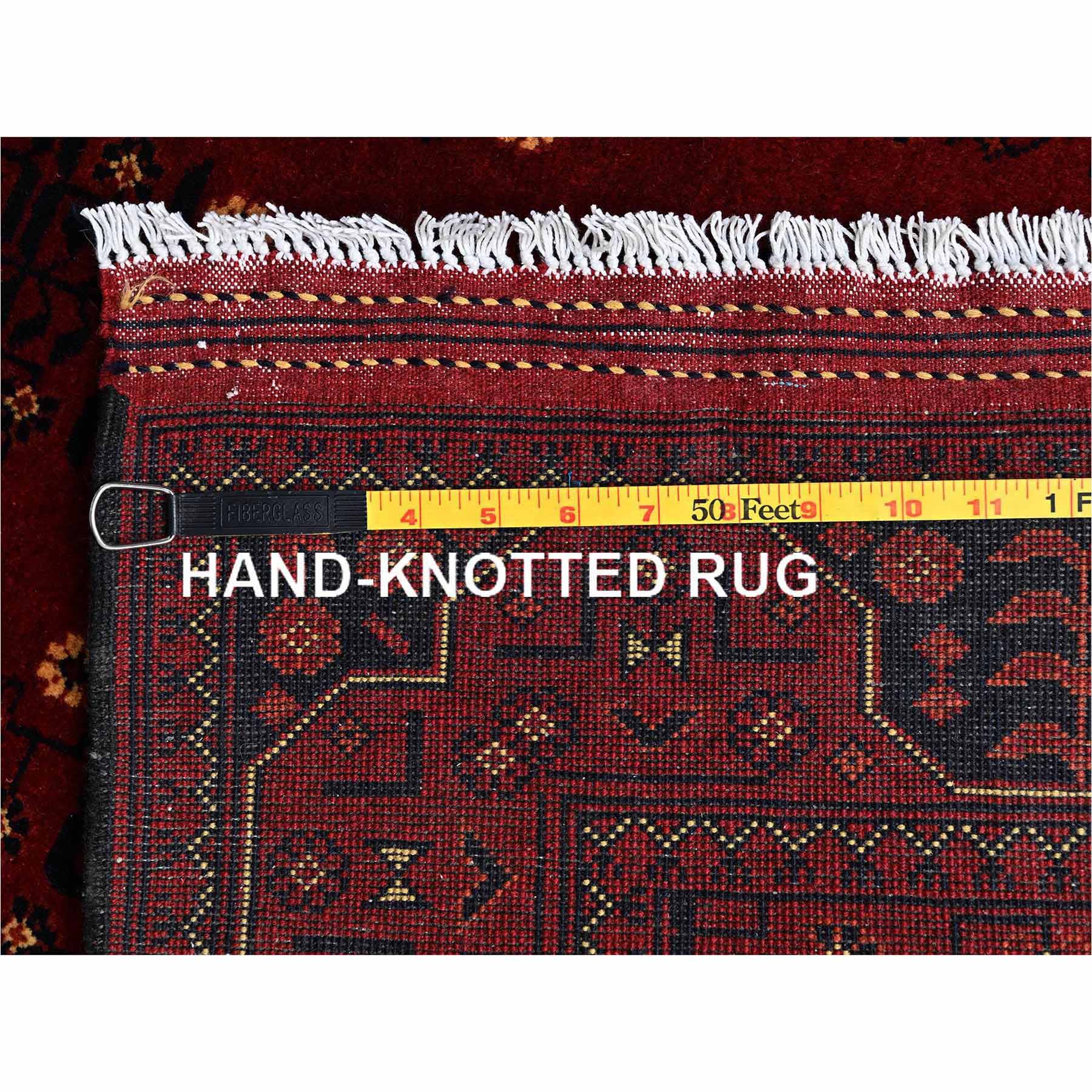 Tribal-Geometric-Hand-Knotted-Rug-12430