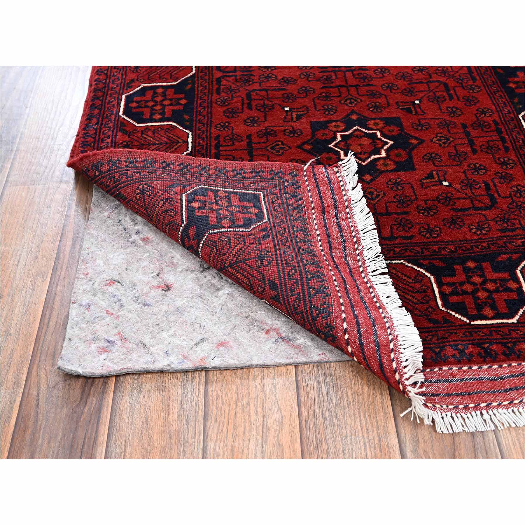 Tribal-Geometric-Hand-Knotted-Rug-12435