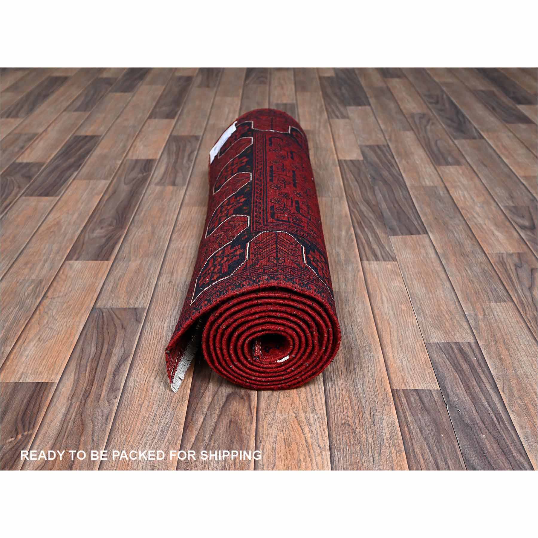 Tribal-Geometric-Hand-Knotted-Rug-12435
