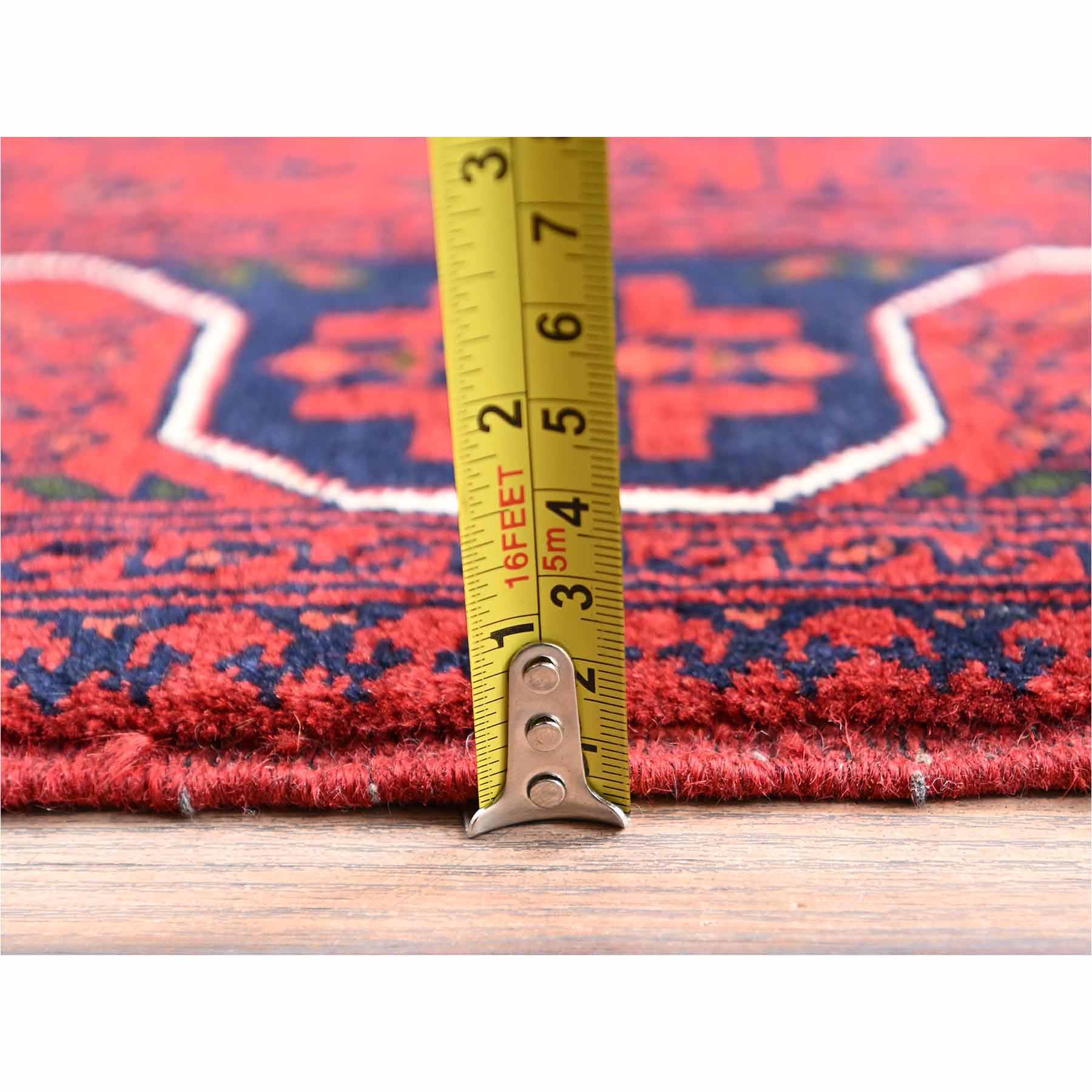 Tribal-Geometric-Hand-Knotted-Rug-12435