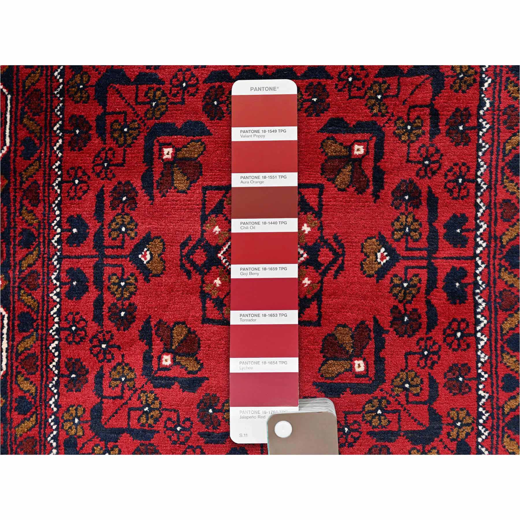 Tribal-Geometric-Hand-Knotted-Rug-12440