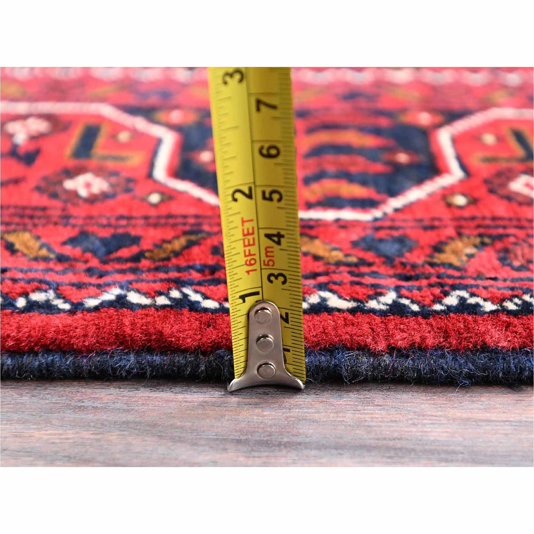 Tribal-Geometric-Hand-Knotted-Rug-12440