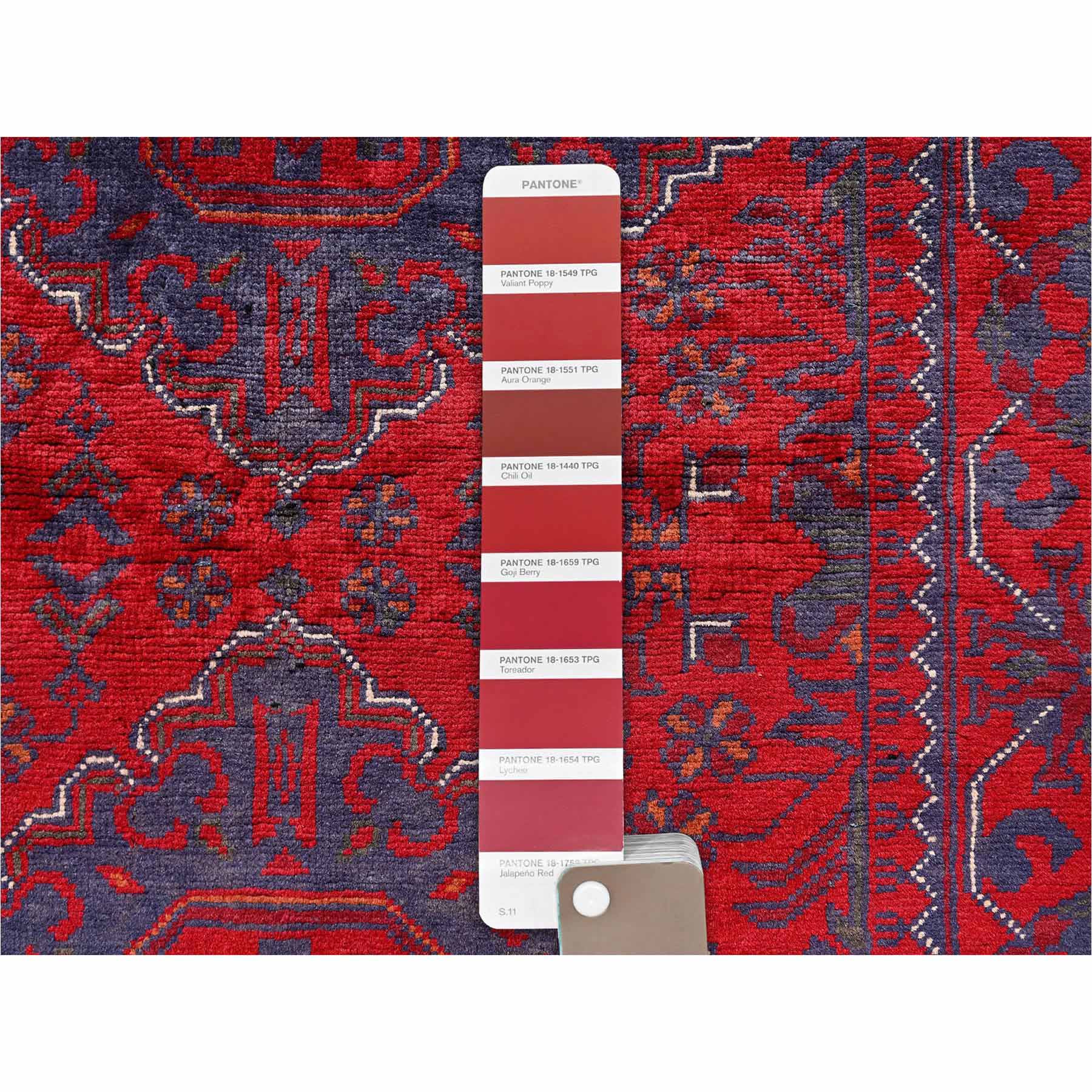 Tribal-Geometric-Hand-Knotted-Rug-12445