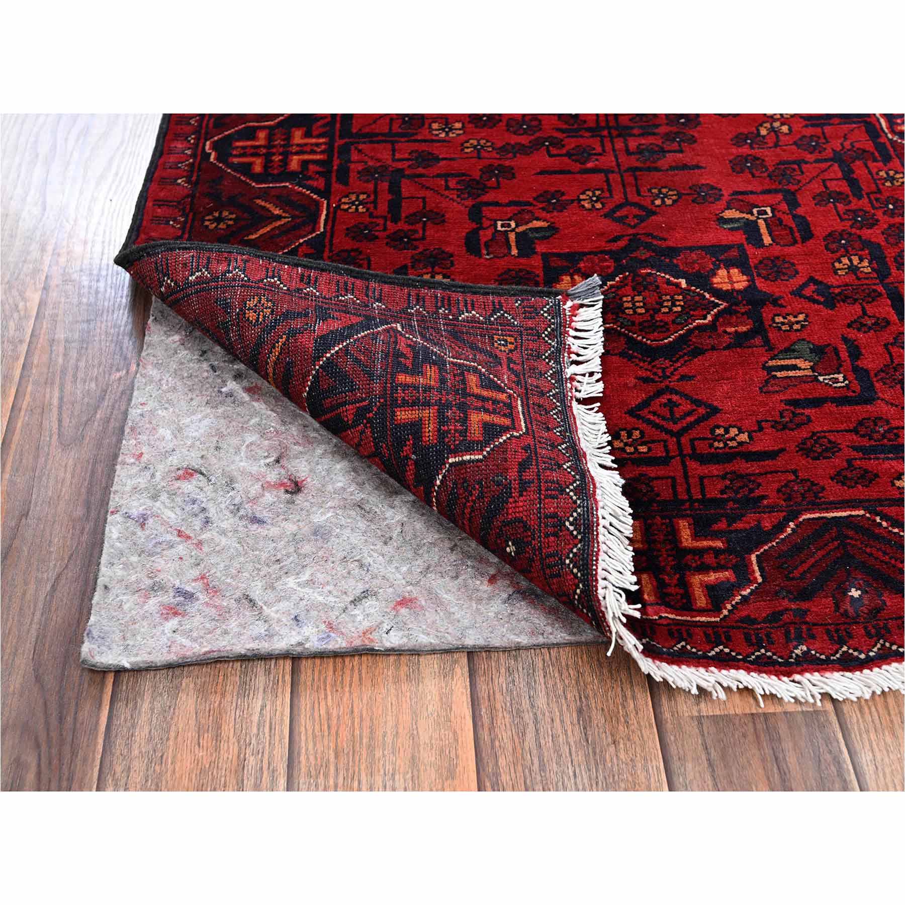 Tribal-Geometric-Hand-Knotted-Rug-12450