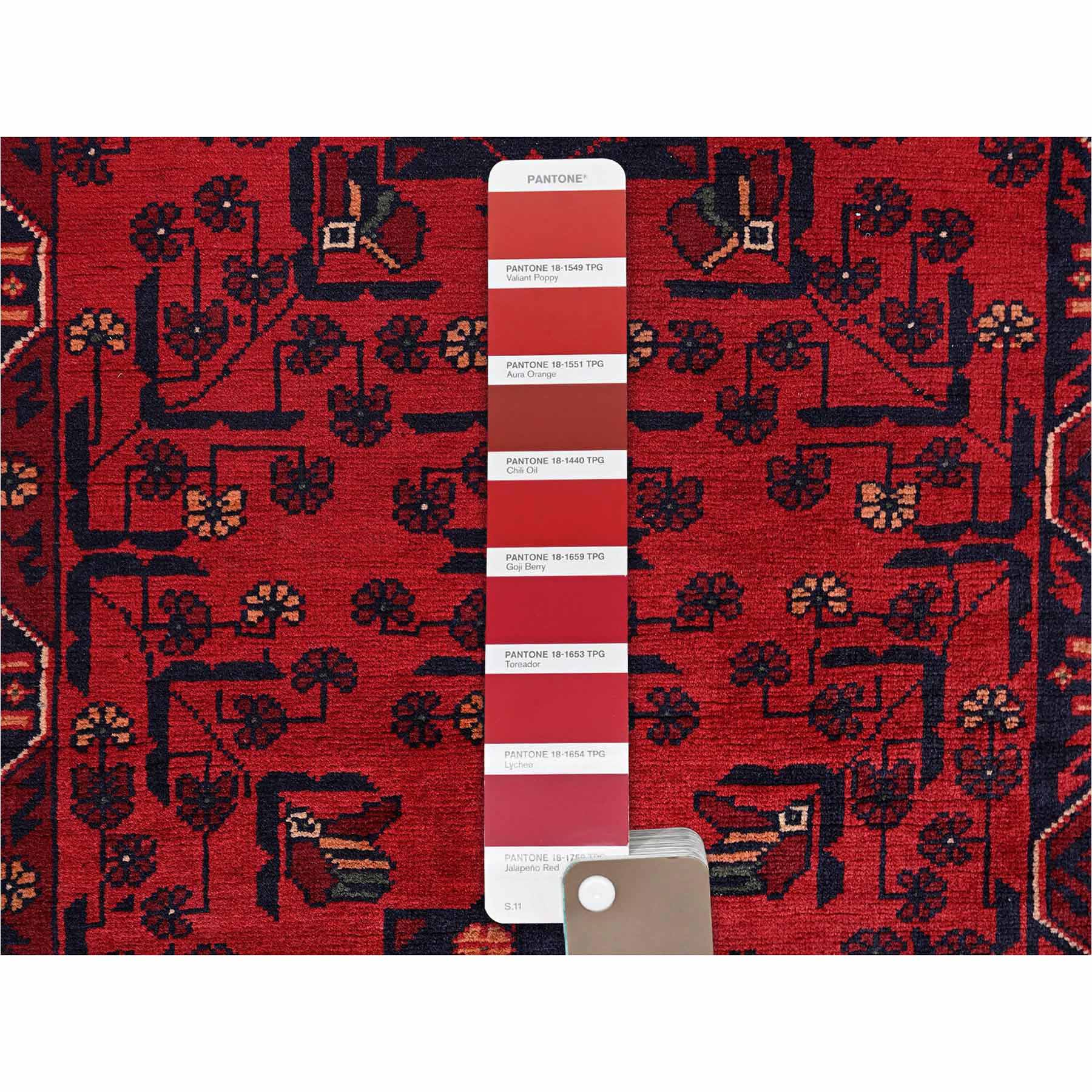 Tribal-Geometric-Hand-Knotted-Rug-12450