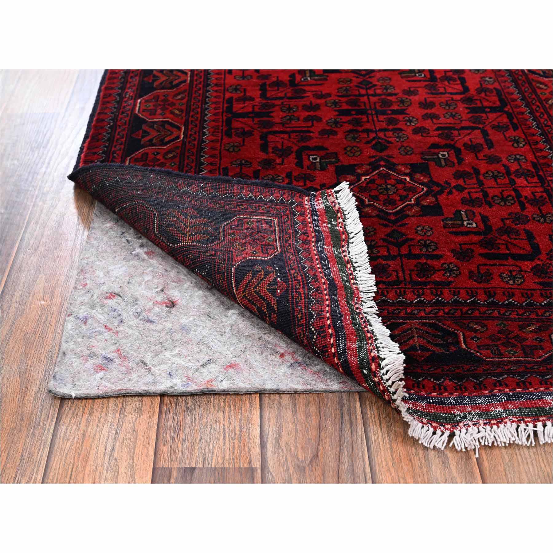 Tribal-Geometric-Hand-Knotted-Rug-12455