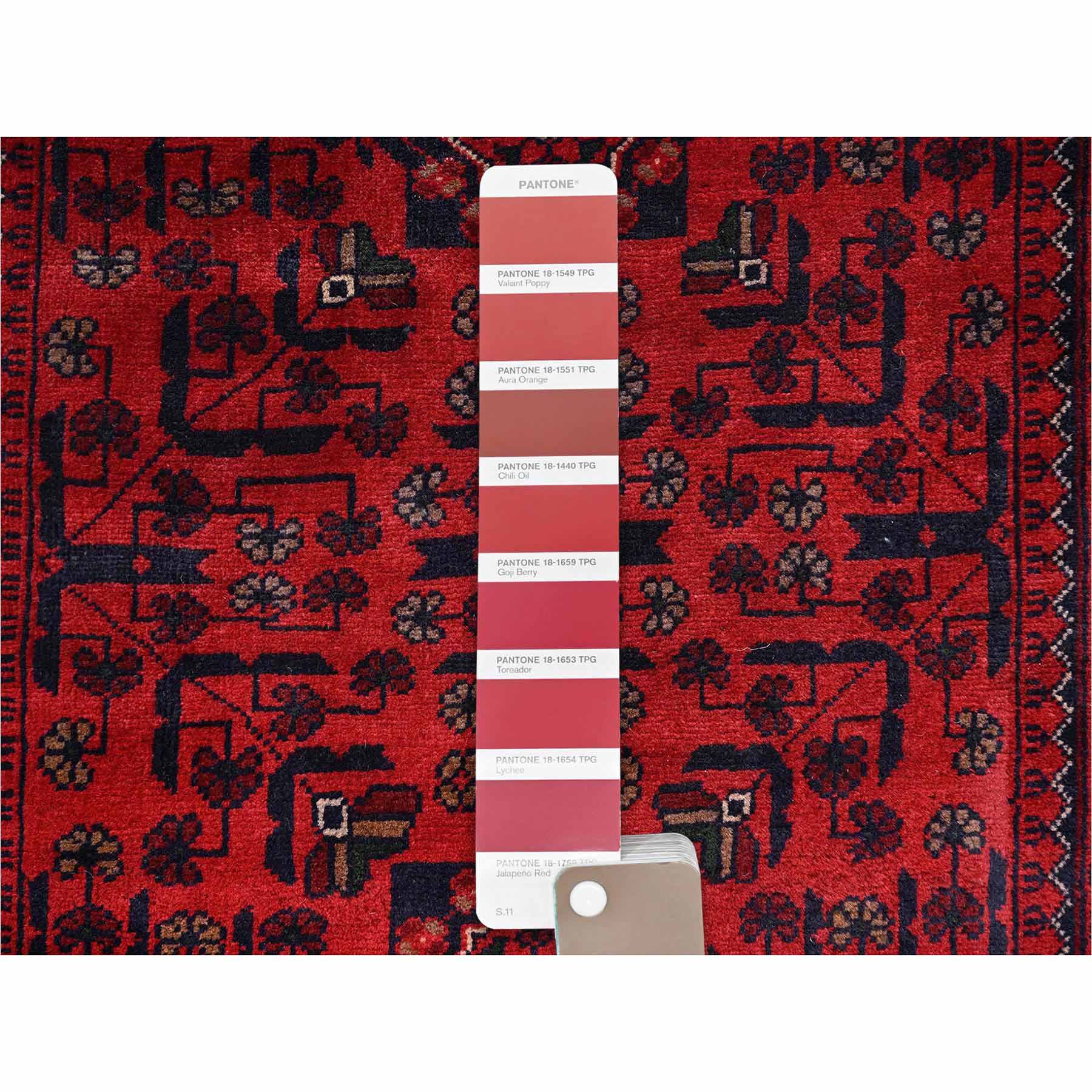 Tribal-Geometric-Hand-Knotted-Rug-12455