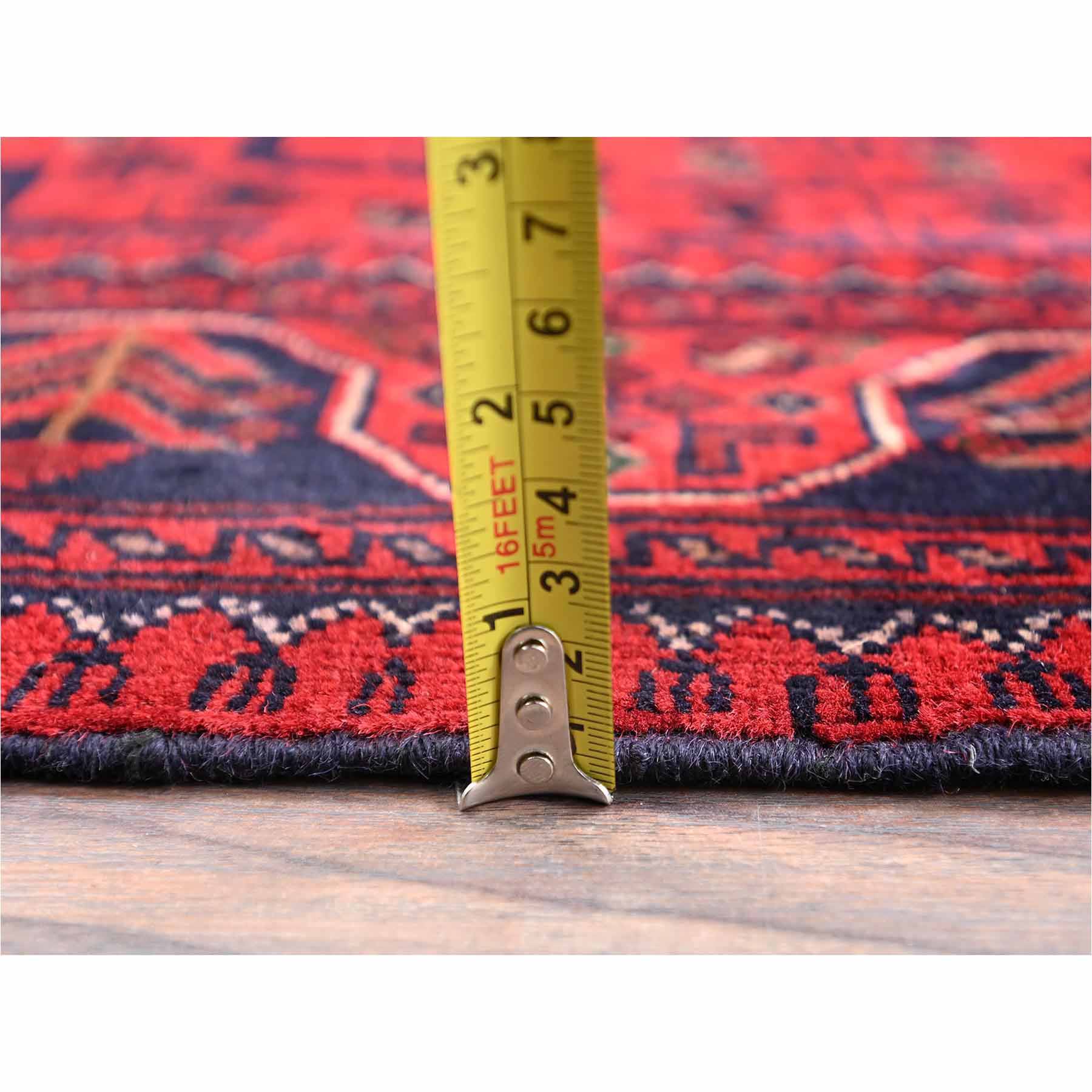 Tribal-Geometric-Hand-Knotted-Rug-12455