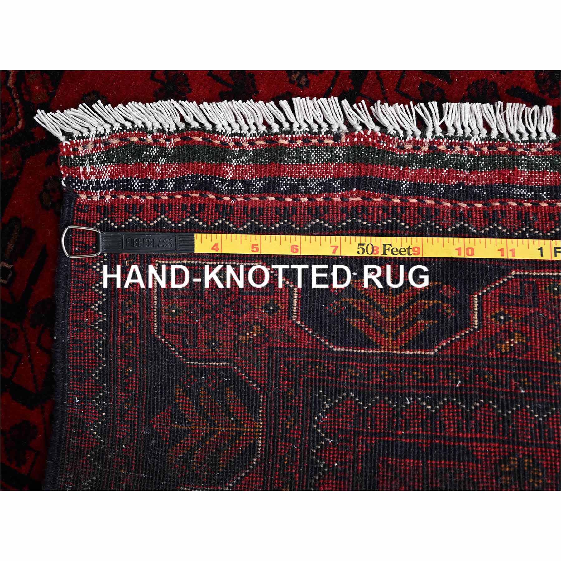 Tribal-Geometric-Hand-Knotted-Rug-12455